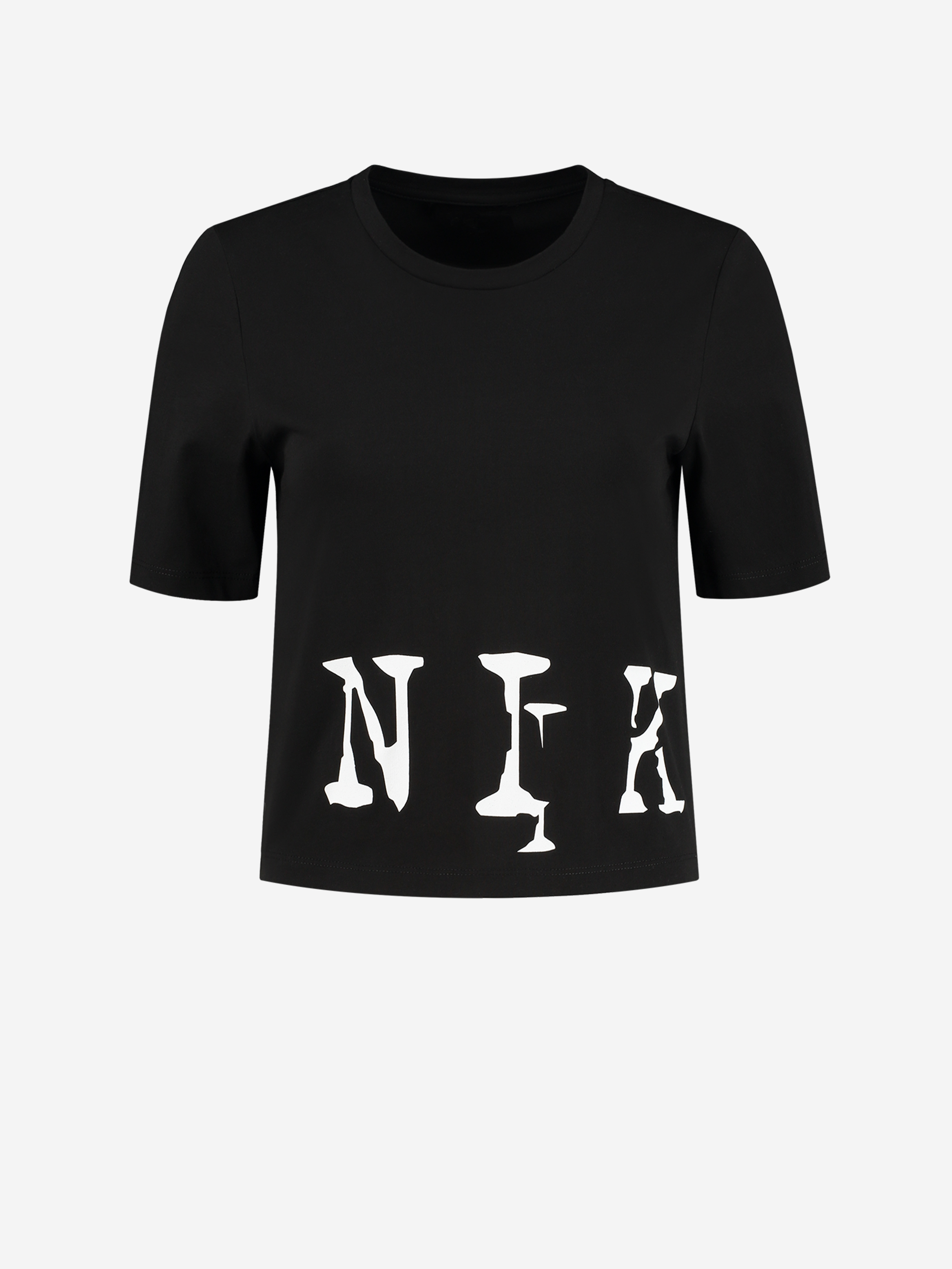 Big Logo Cropped T-Shirt