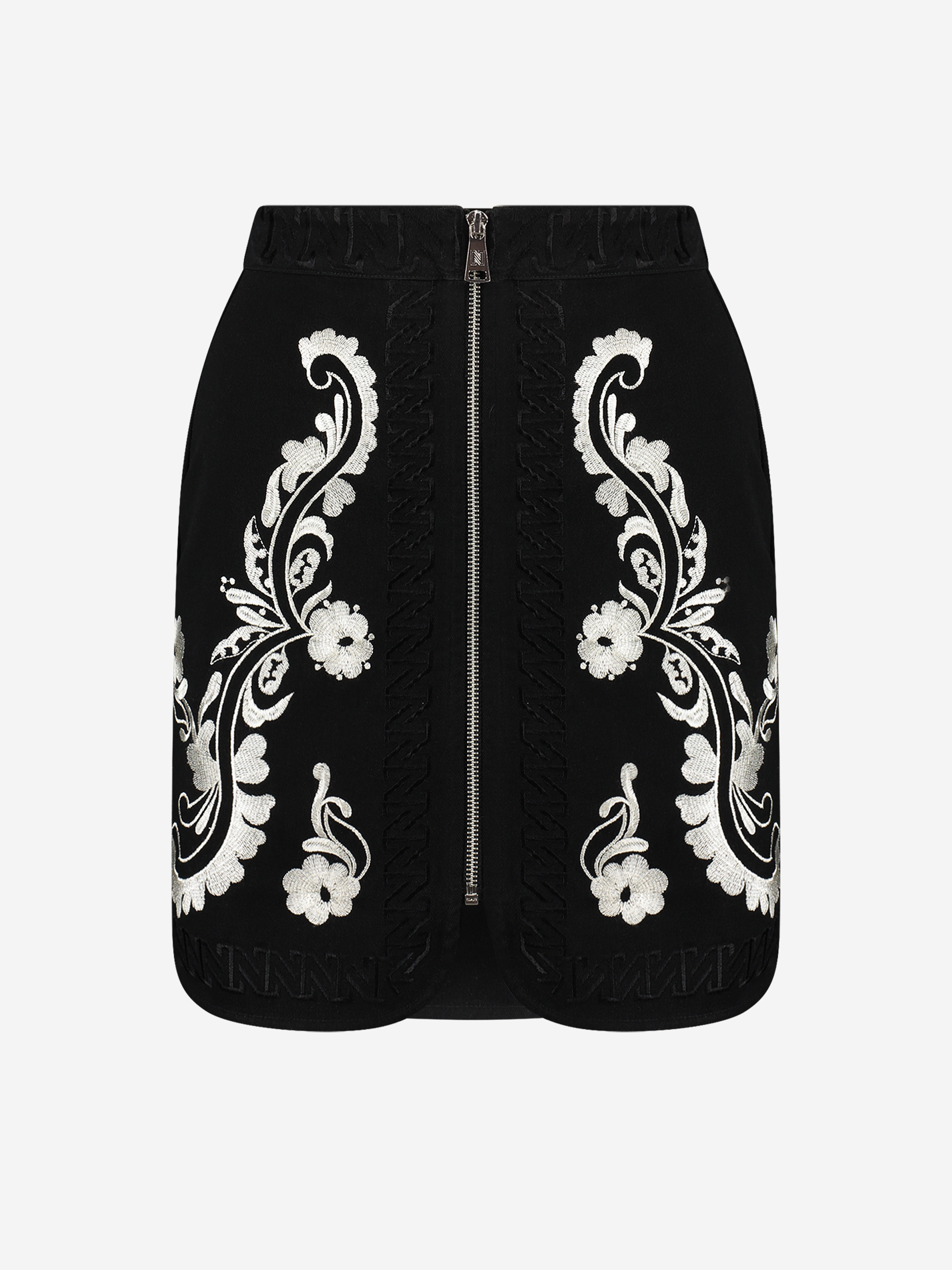 Skirt with Embroidery