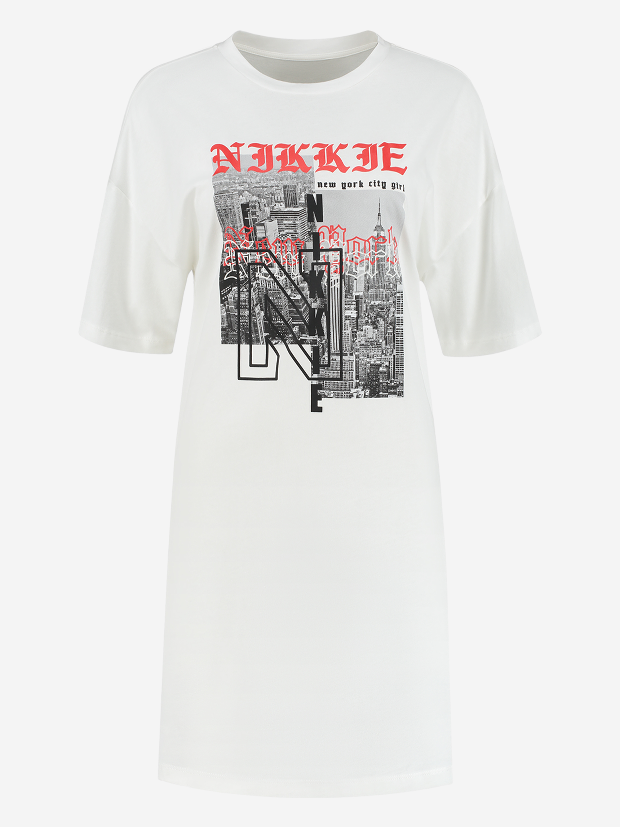 NIKKIE Skyline Oversized T-Dress