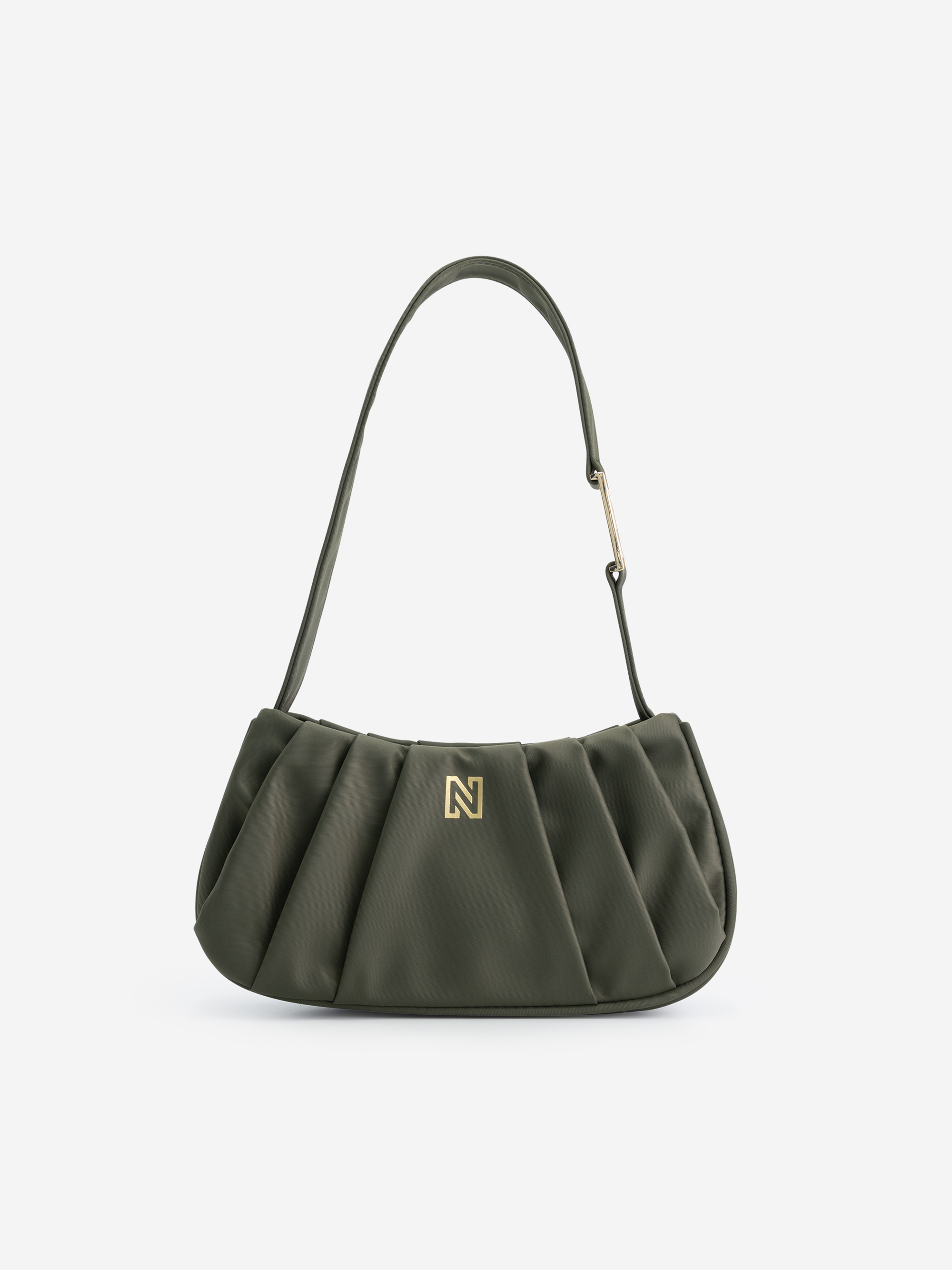  Shoulderbag with N logo plate 