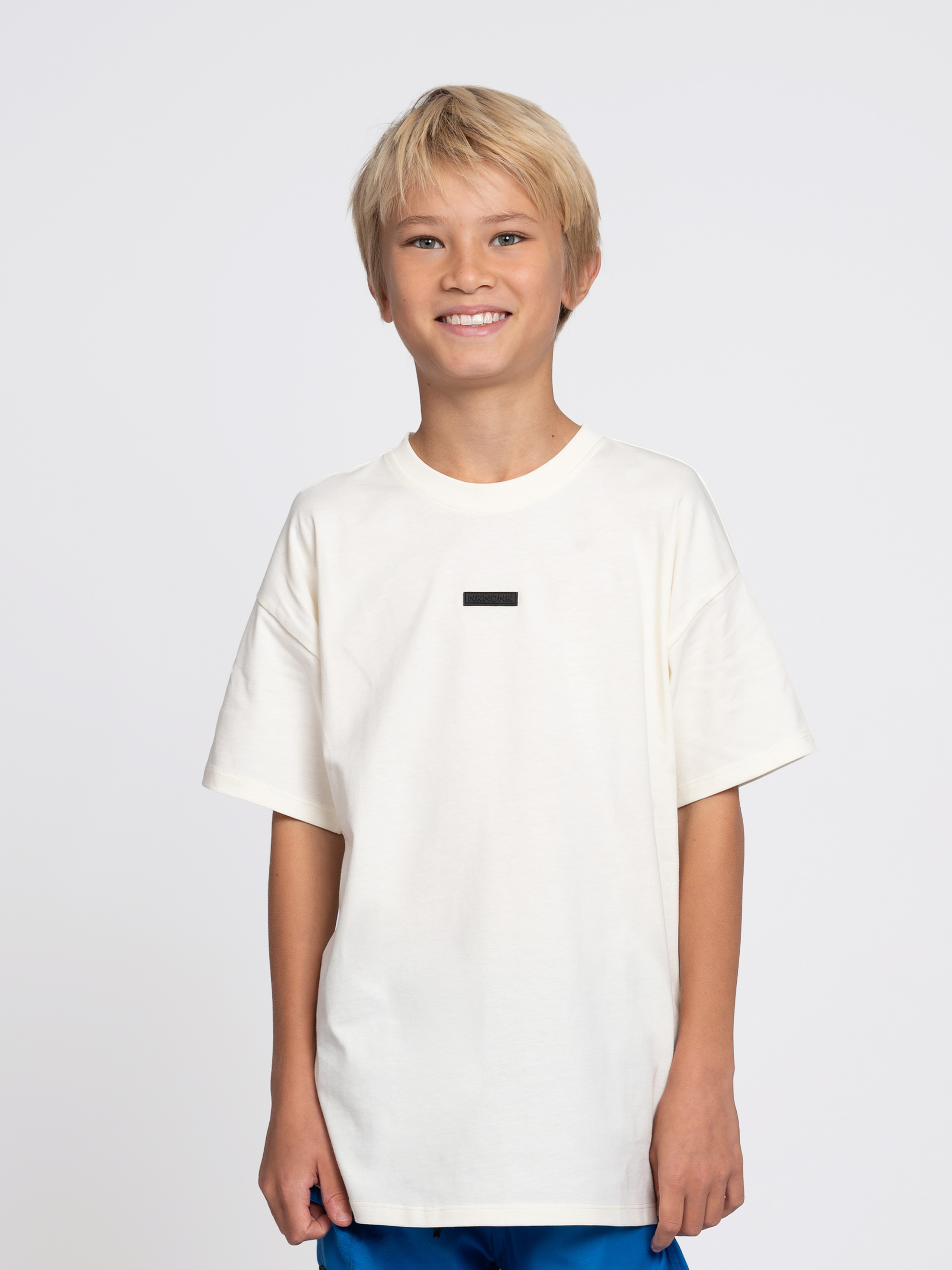 Oversized T-shirt with graphic print on the back