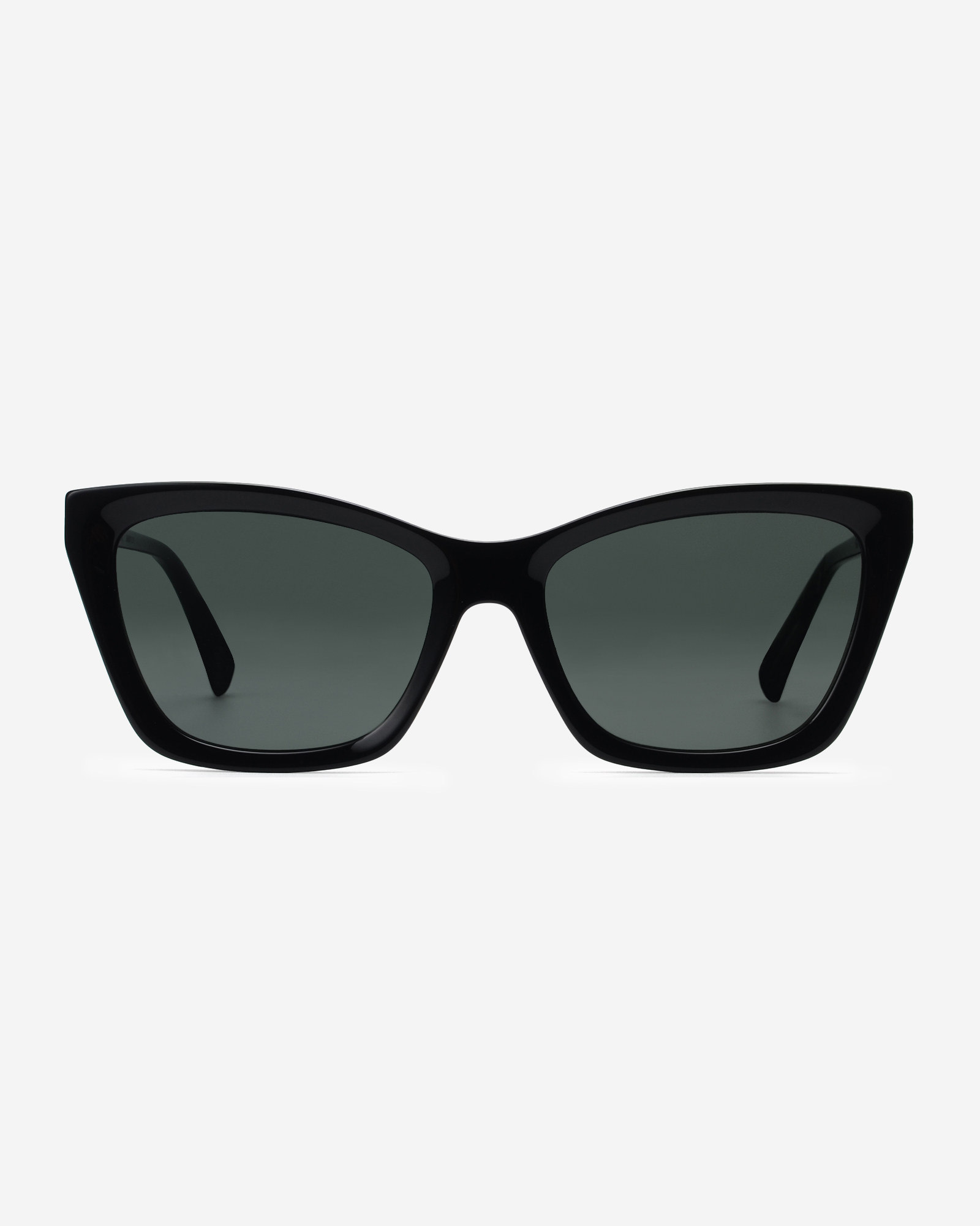Cat-eye zonnebril met acetaat montuur 
