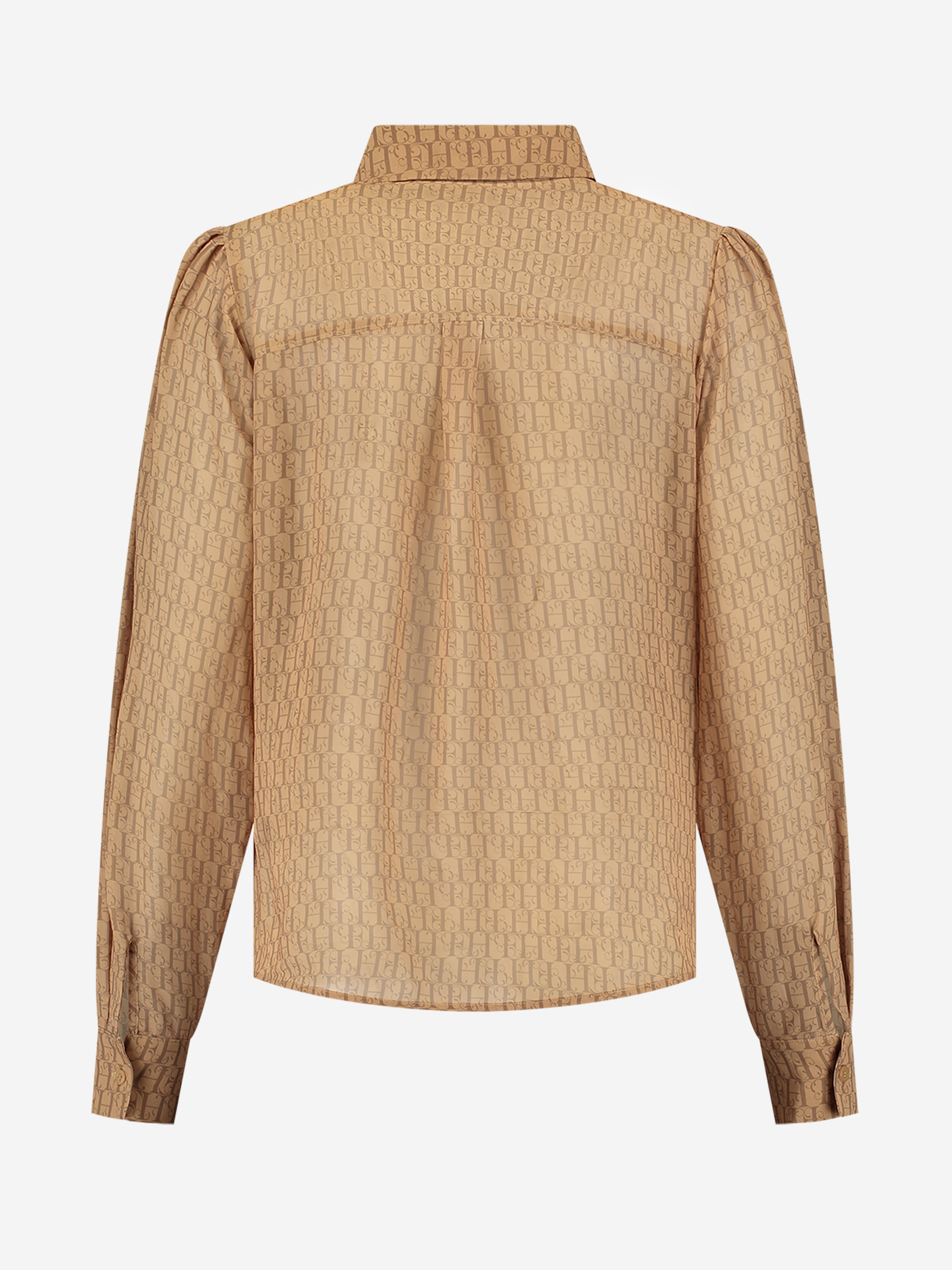 Blouse with buttons