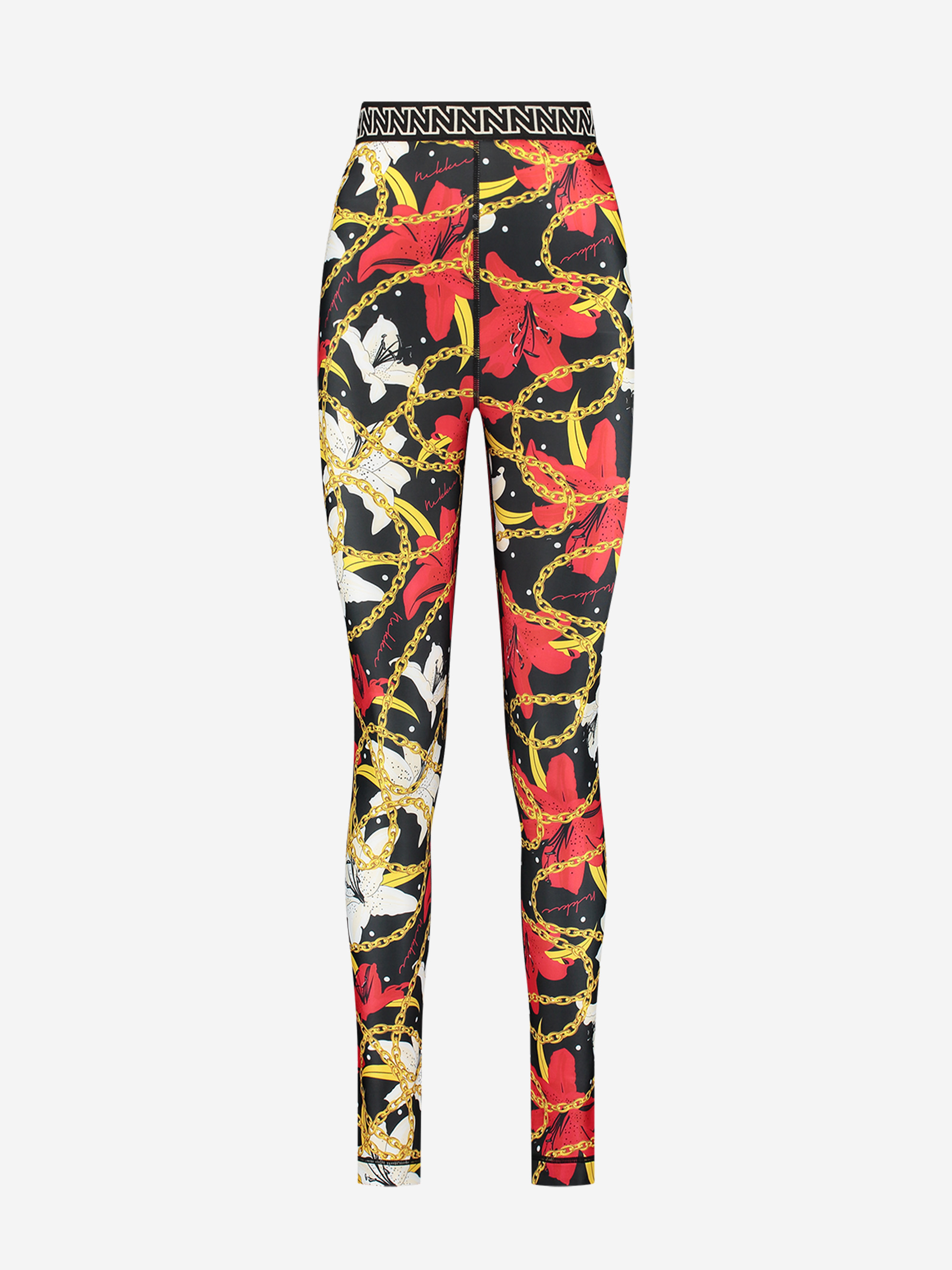 Legging with graphic pattern