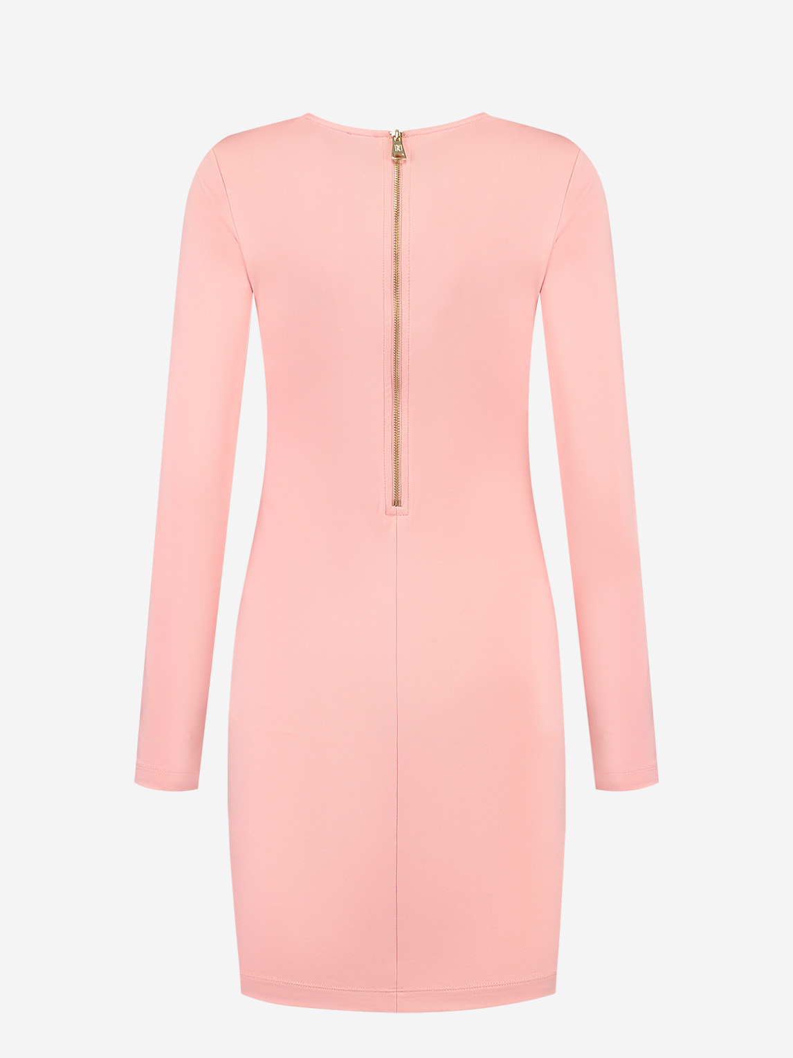 Fitted jurk met cut-out