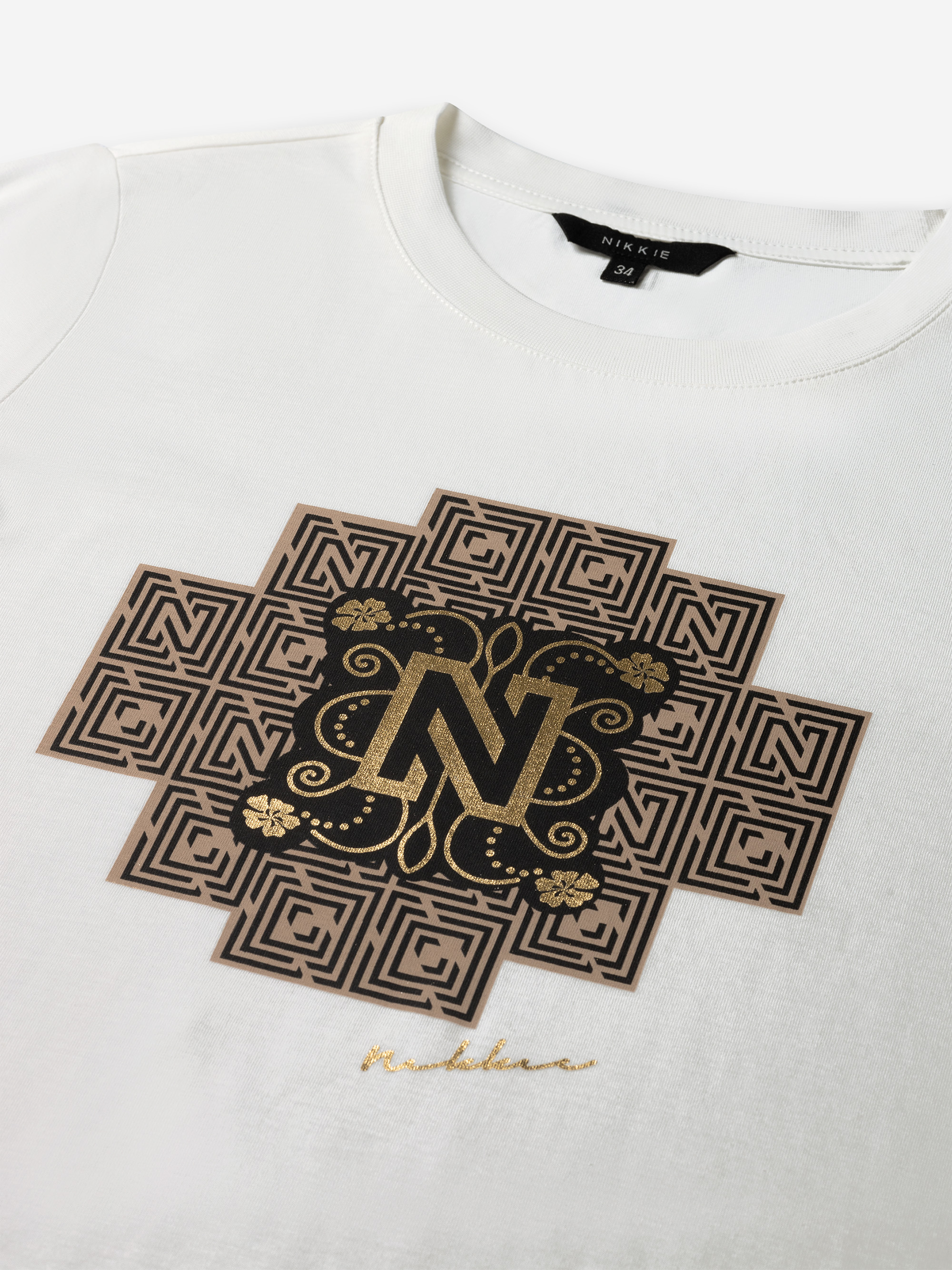 Nikkie n logo shirt deals