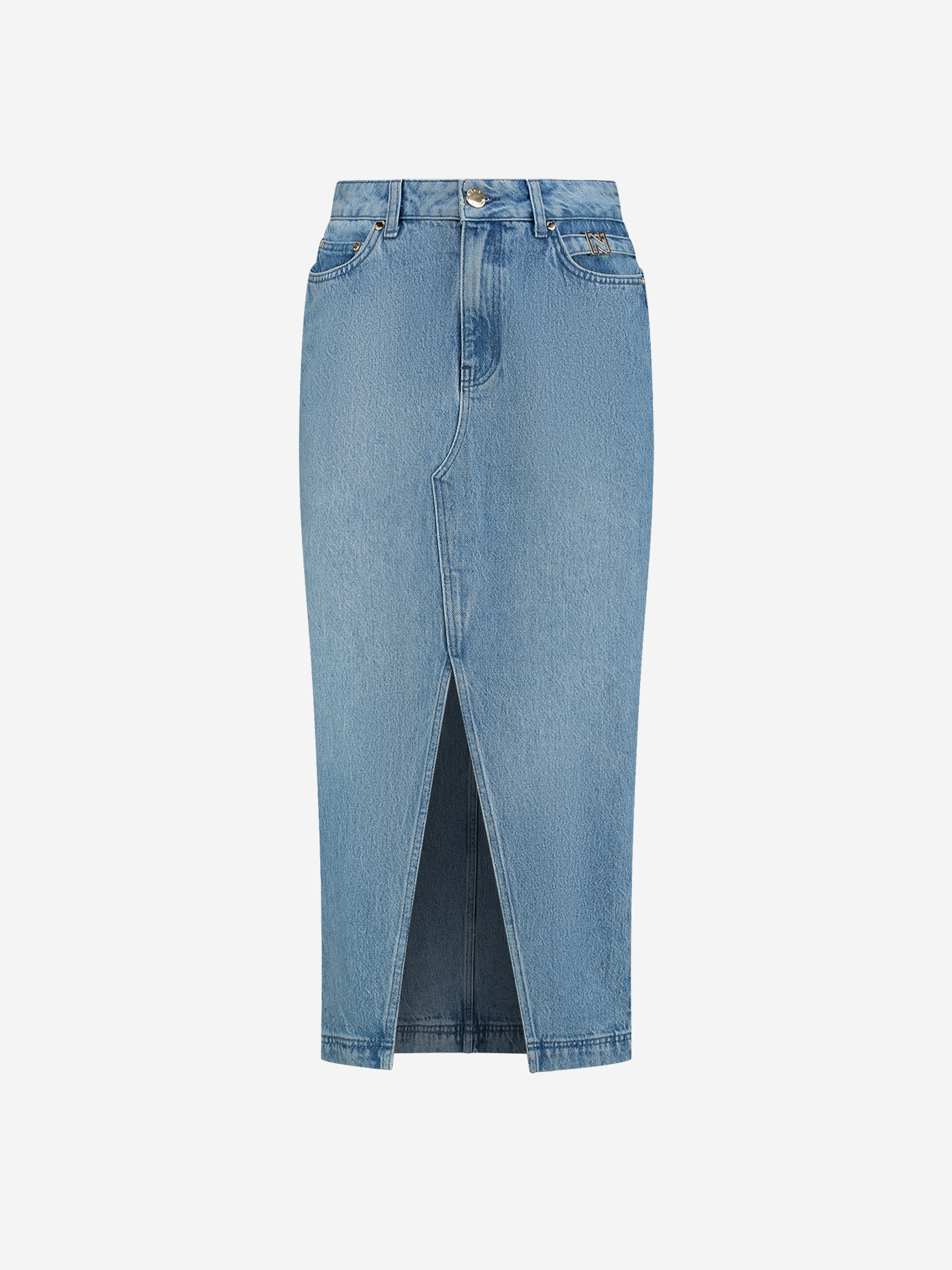  Maxi denim skirt 