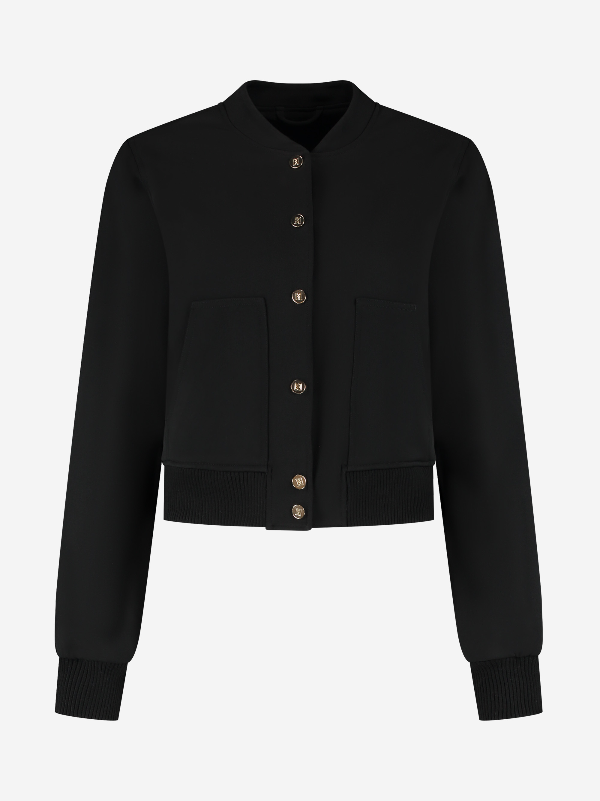 Jacket with N-buttons