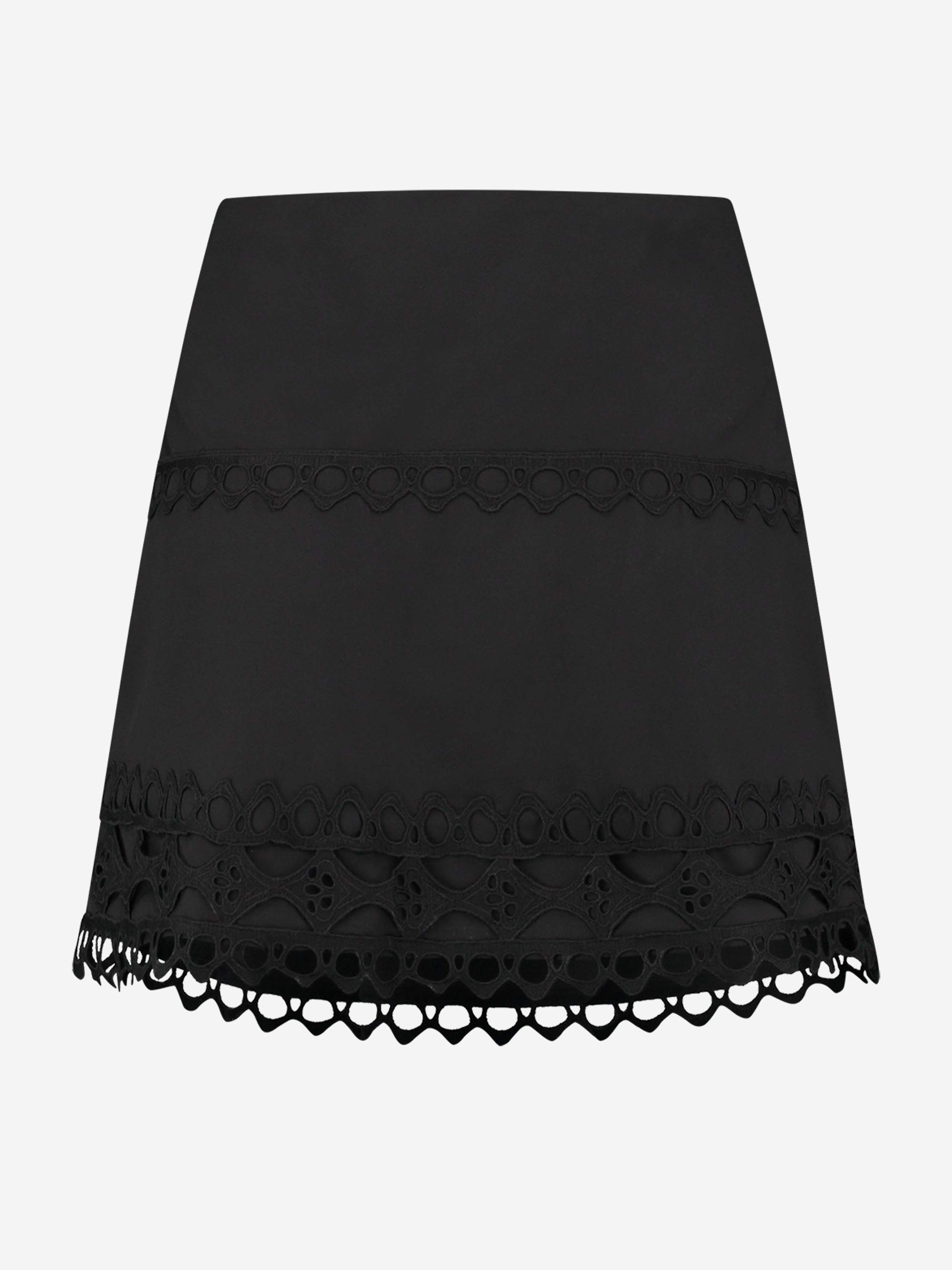 Skort with Embroidery