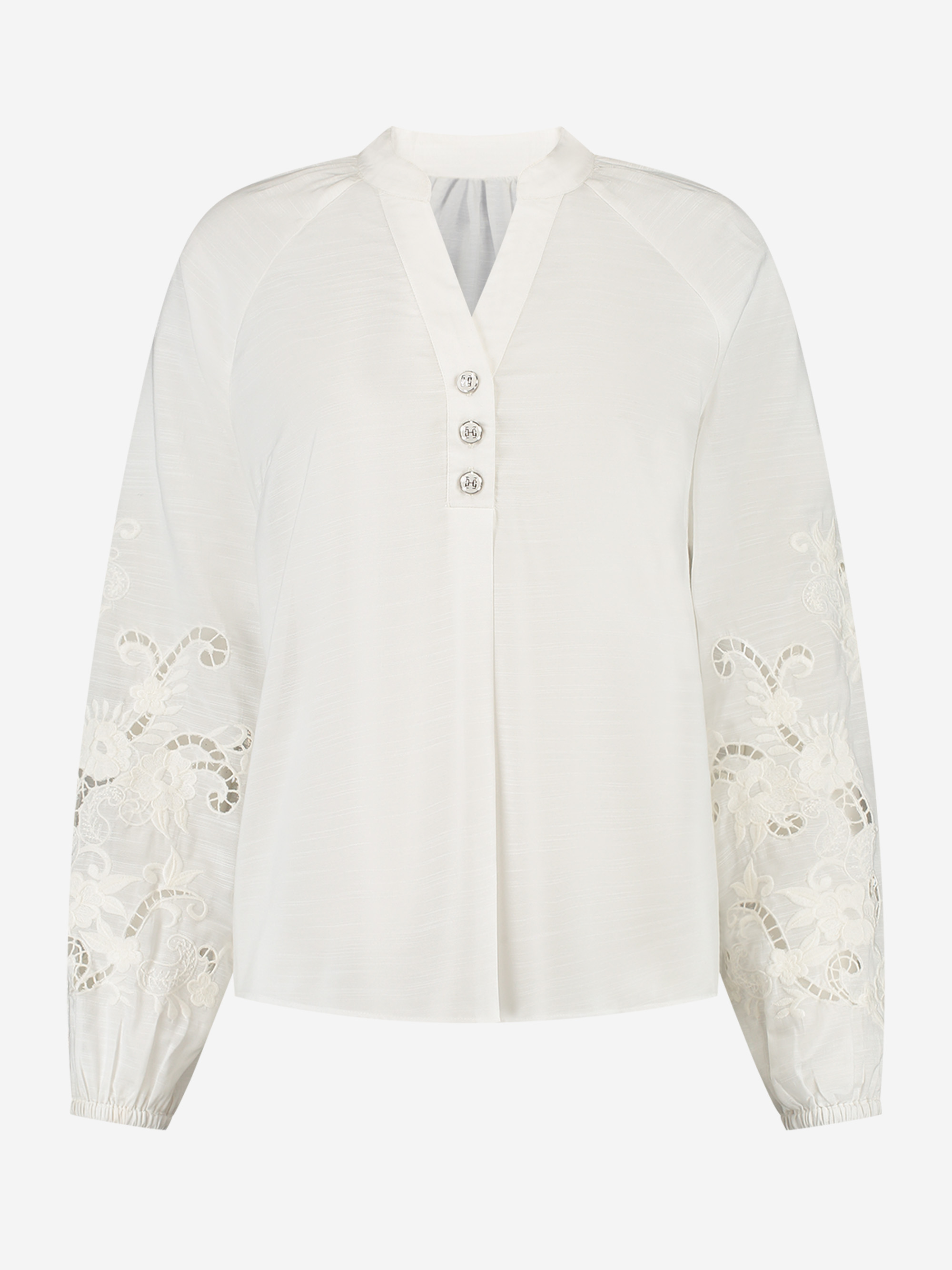 Blouse with embroidery