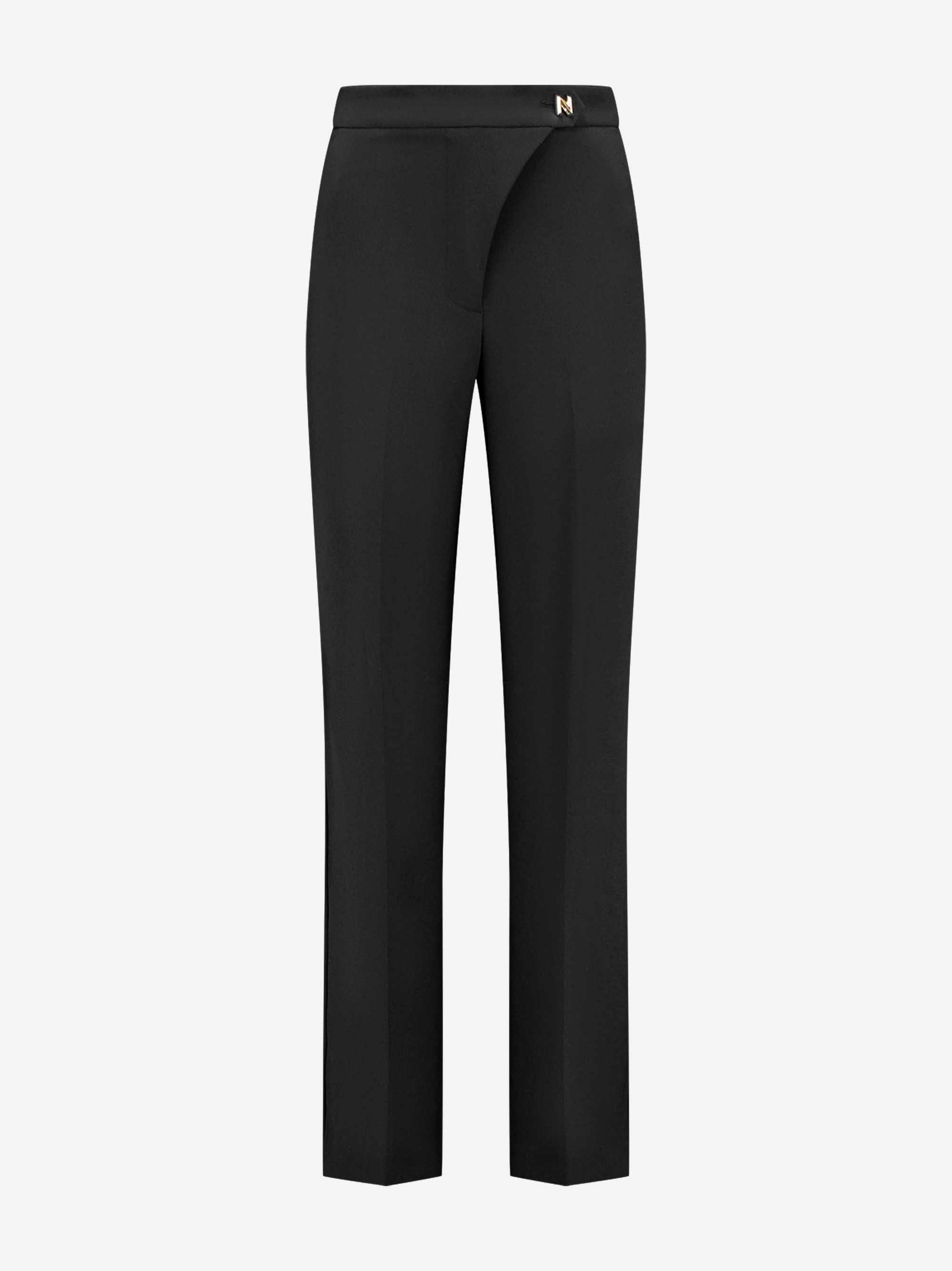 Mid rise Straight broek   