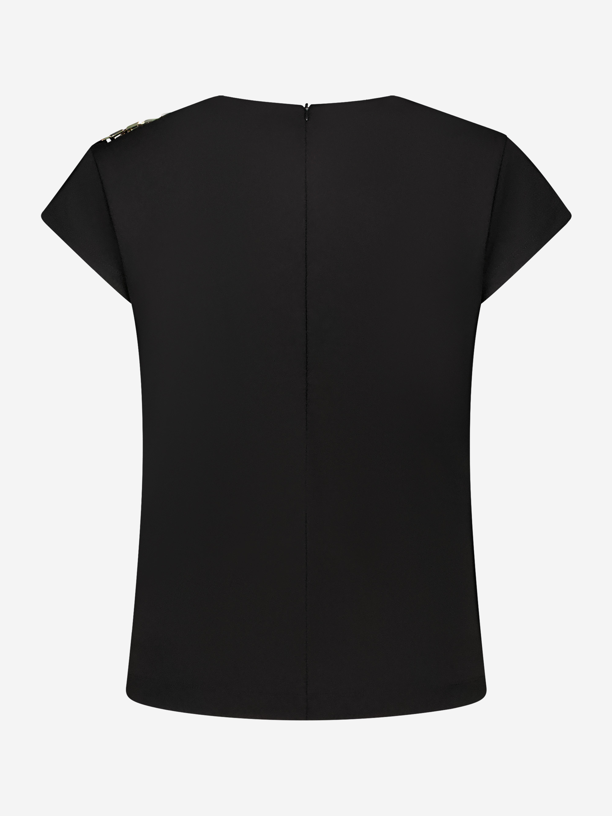 Aansluitende top met ketting detail
