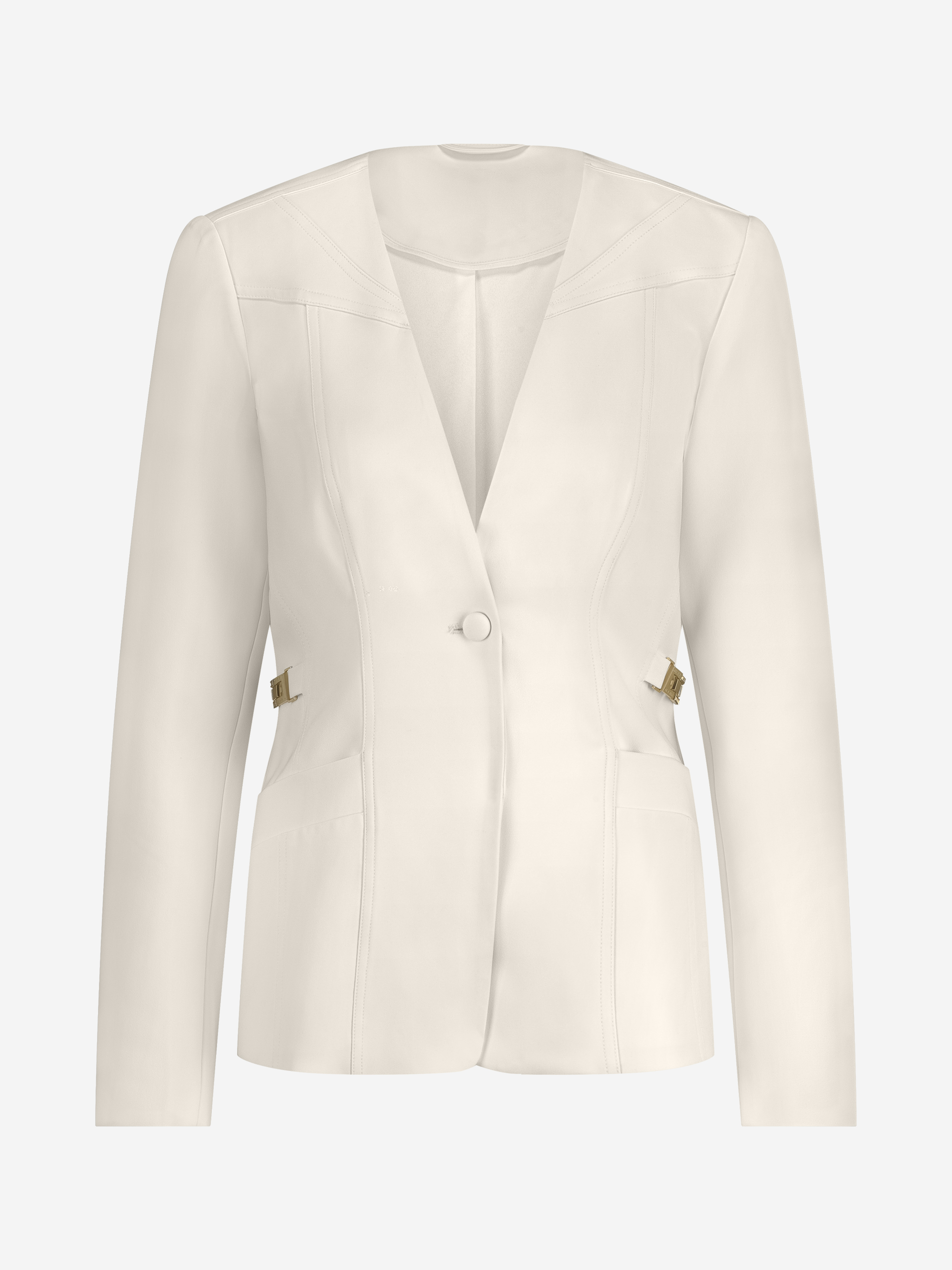 Blazer with chain detail