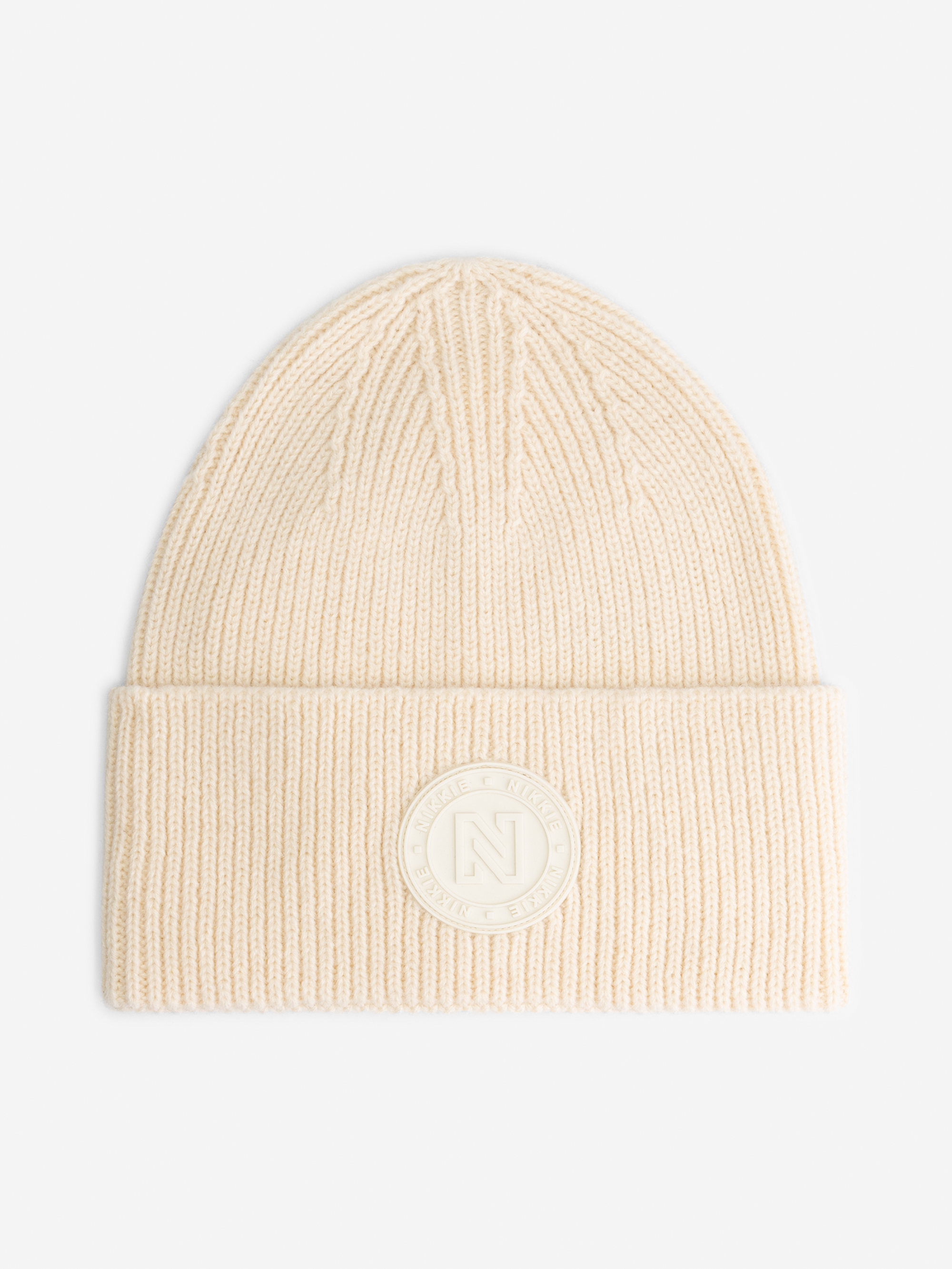 Round Patch Beanie