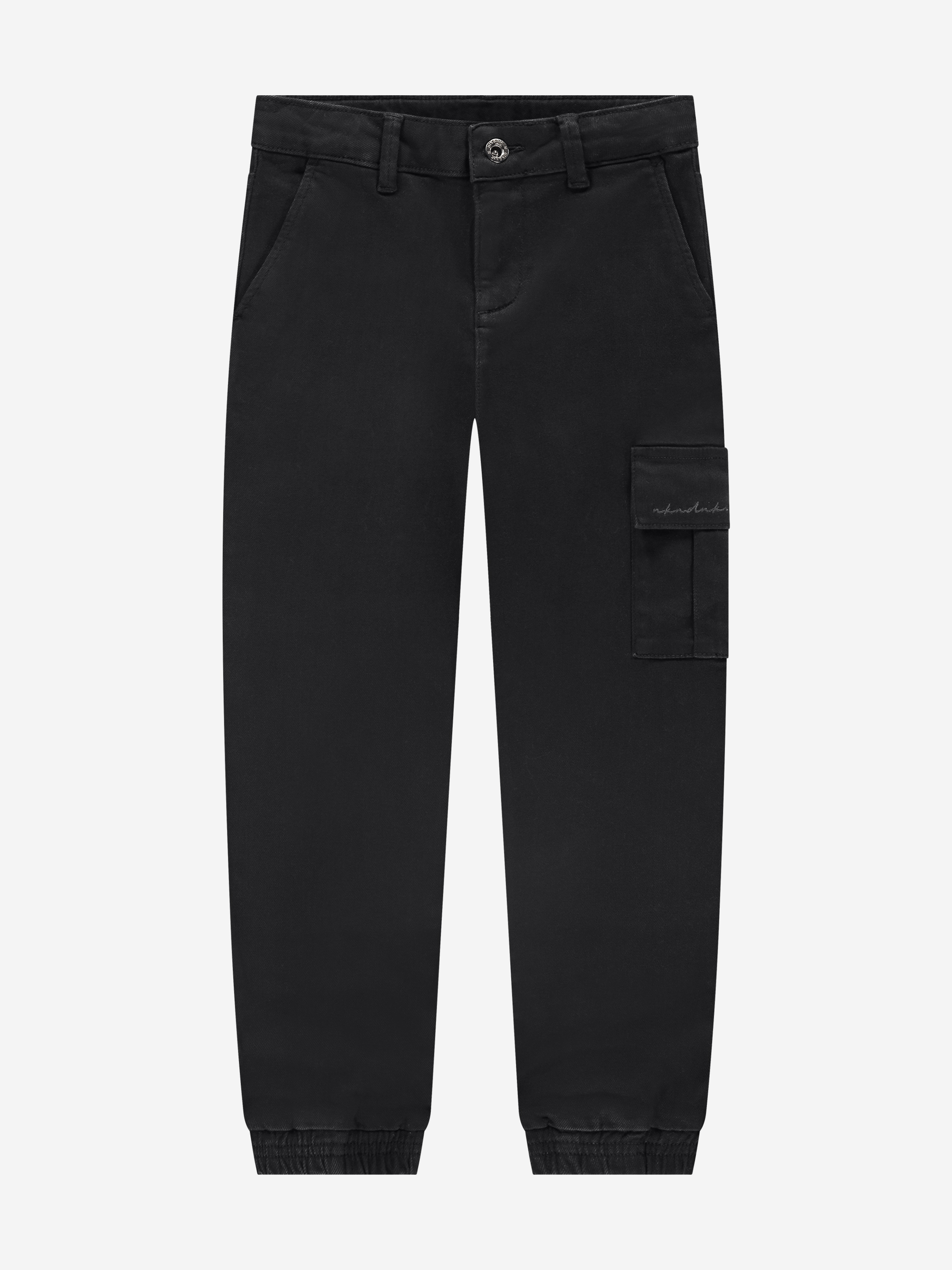 Cargo broek met klepzak 