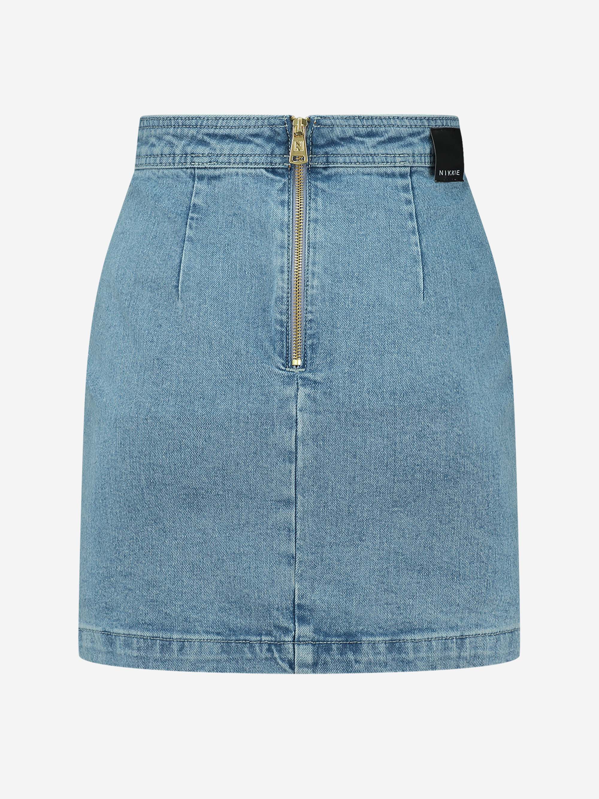 Chelsea Blue Denim Skirt