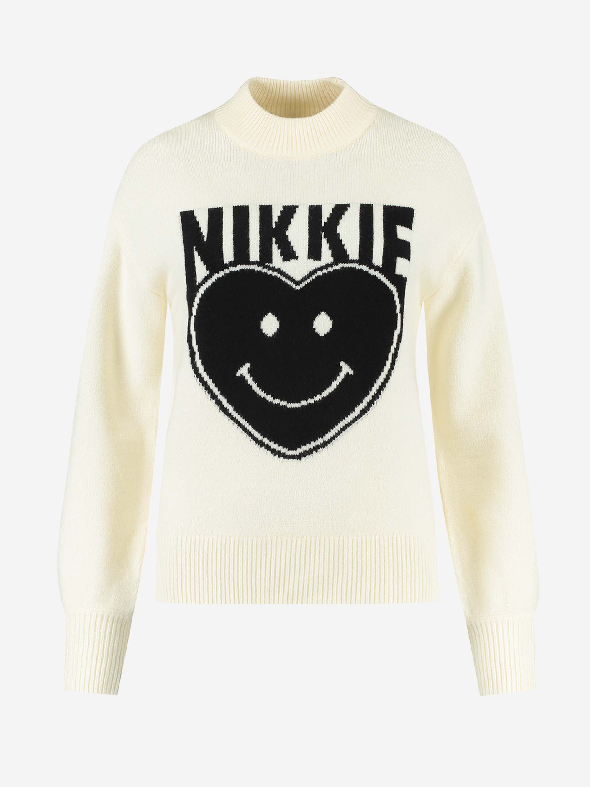 Soft NIKKIE heart sweater 