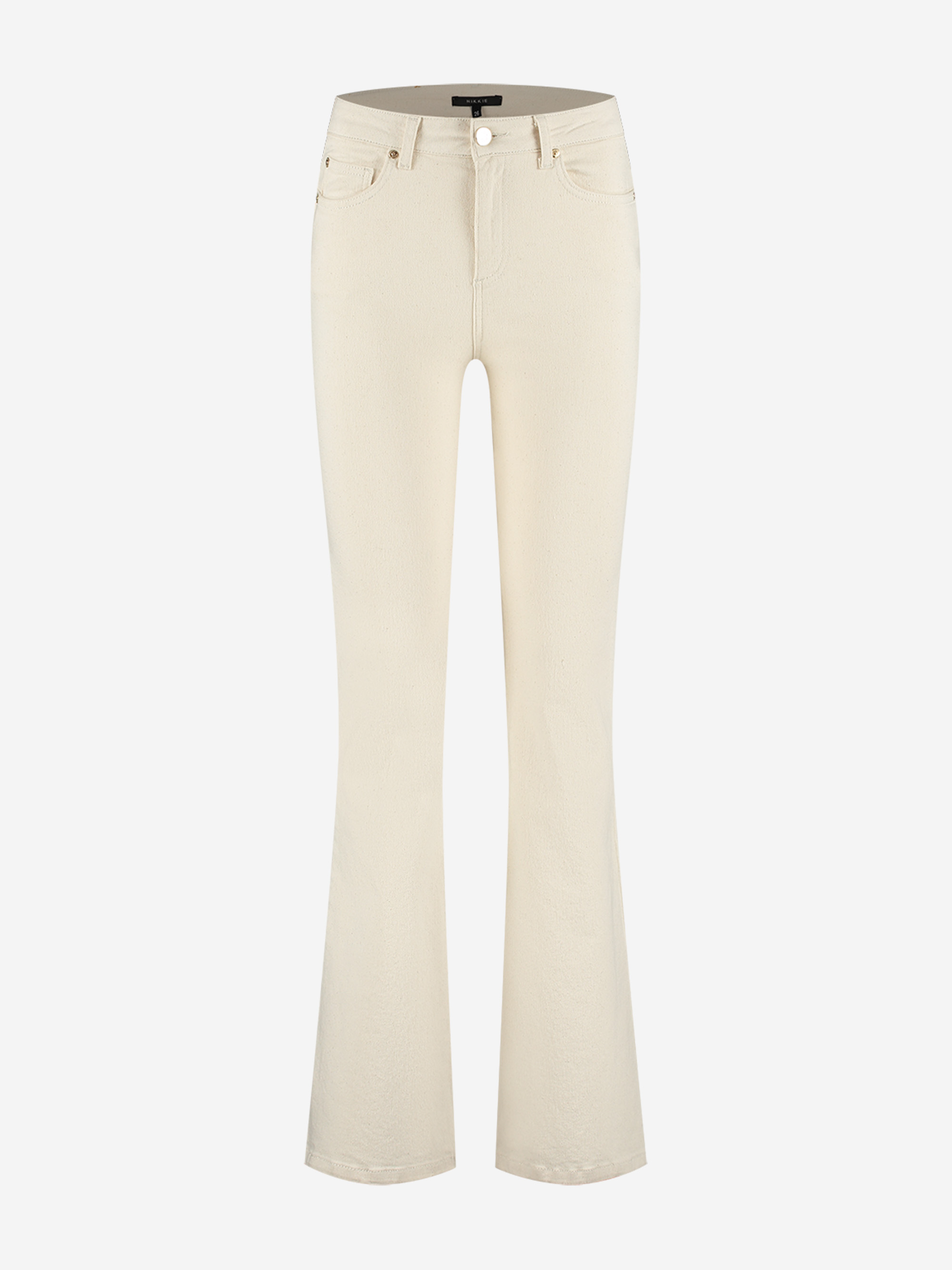 Flared jeans met mid waist