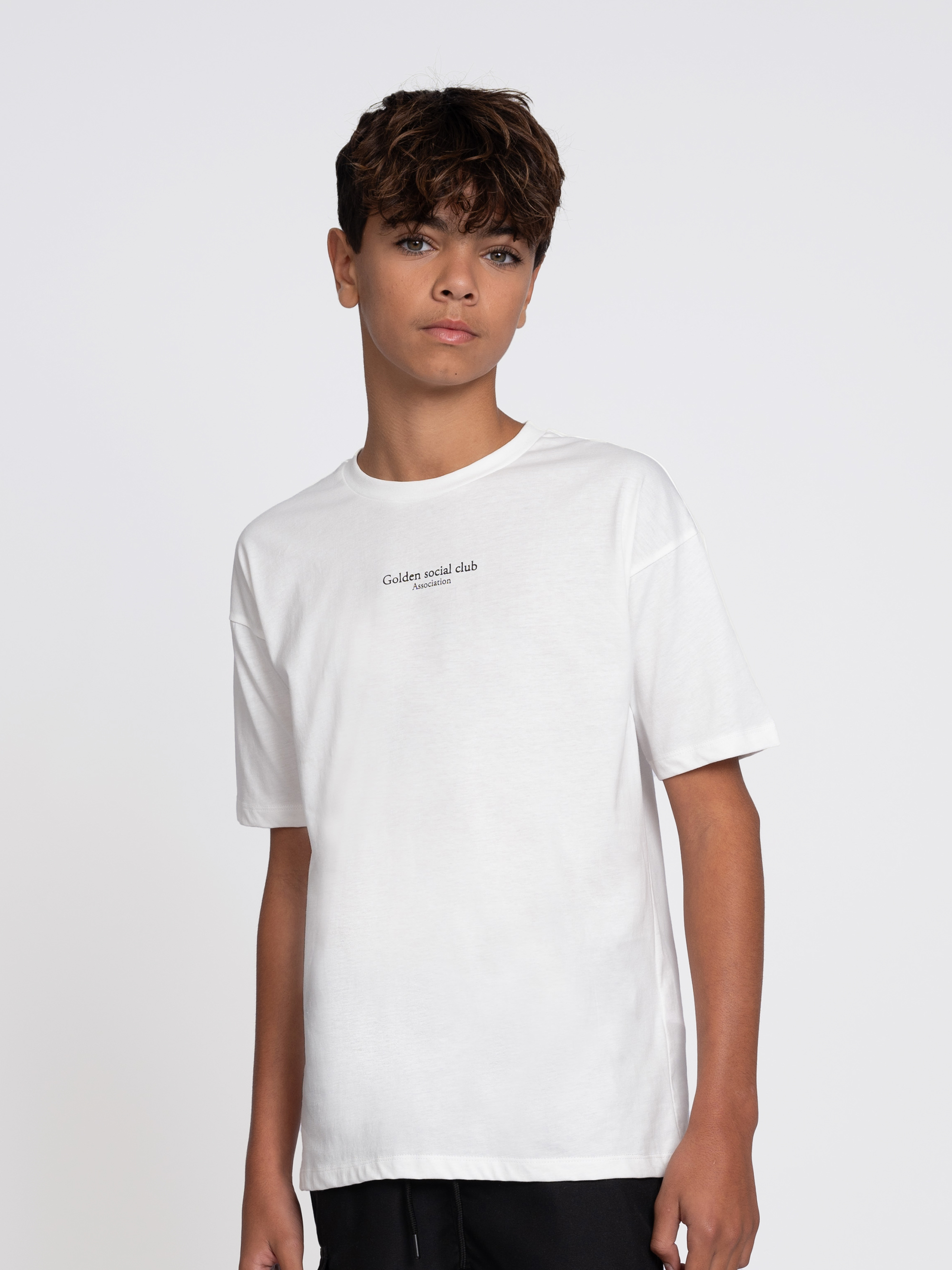T-shirt with text print