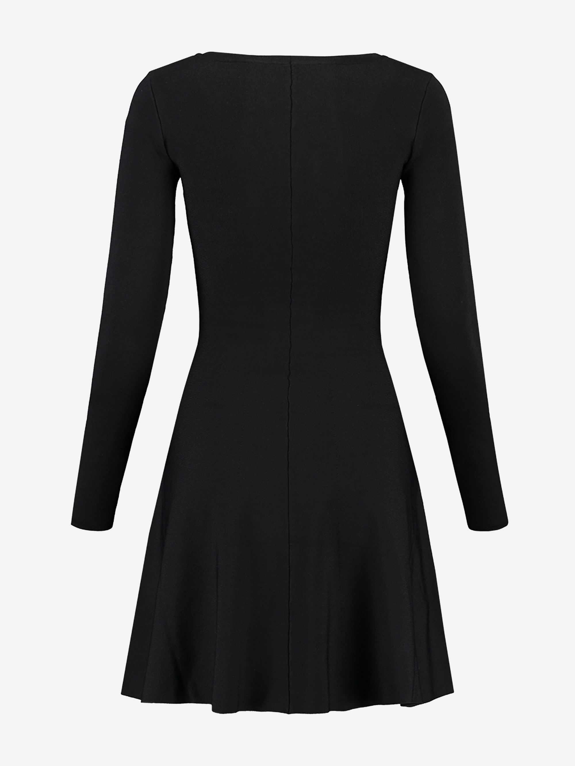 A-line dress with long sleeves