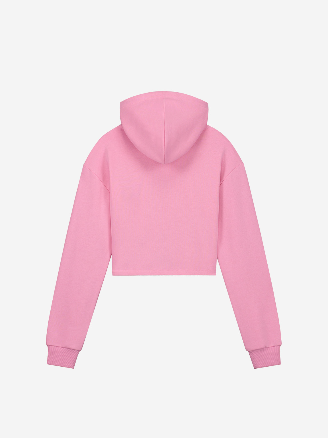 Cropped hoodie with ring