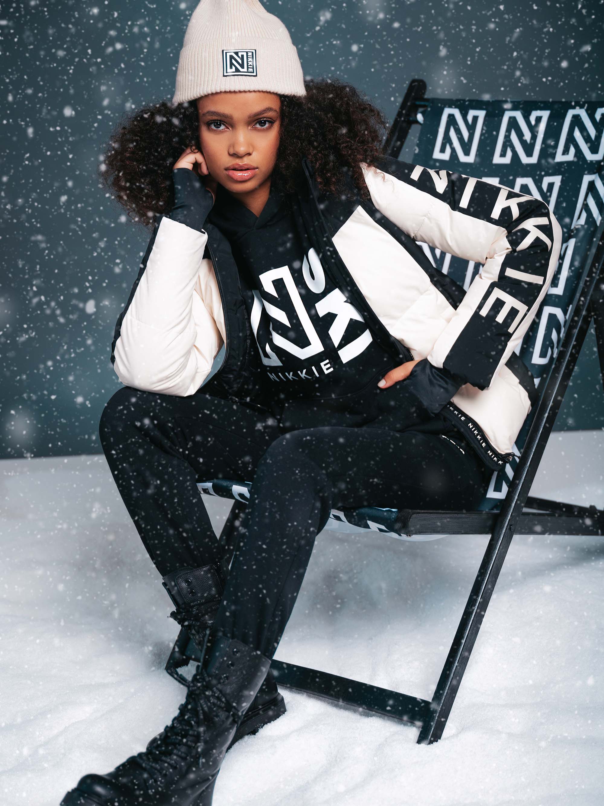 NIKKIE SKI hoodie  