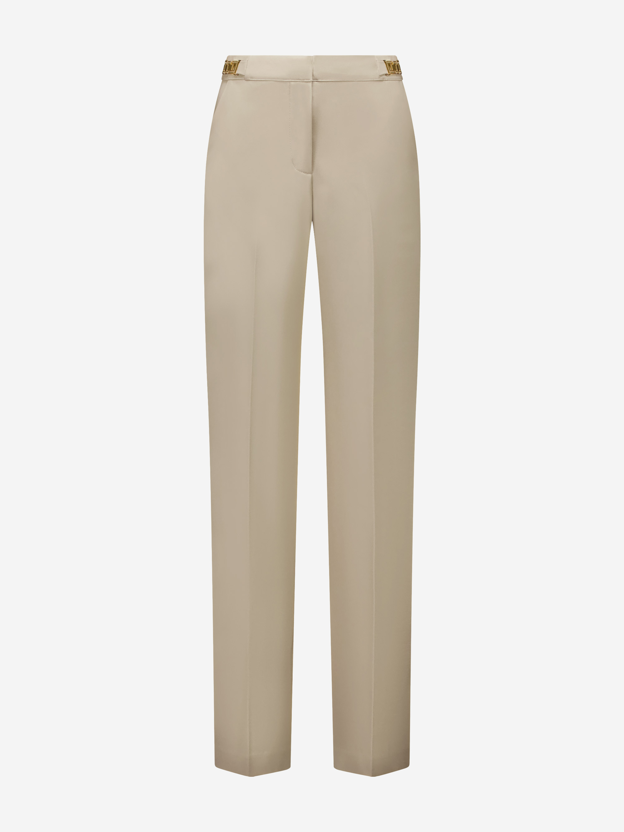 Pantalon met ketting detail