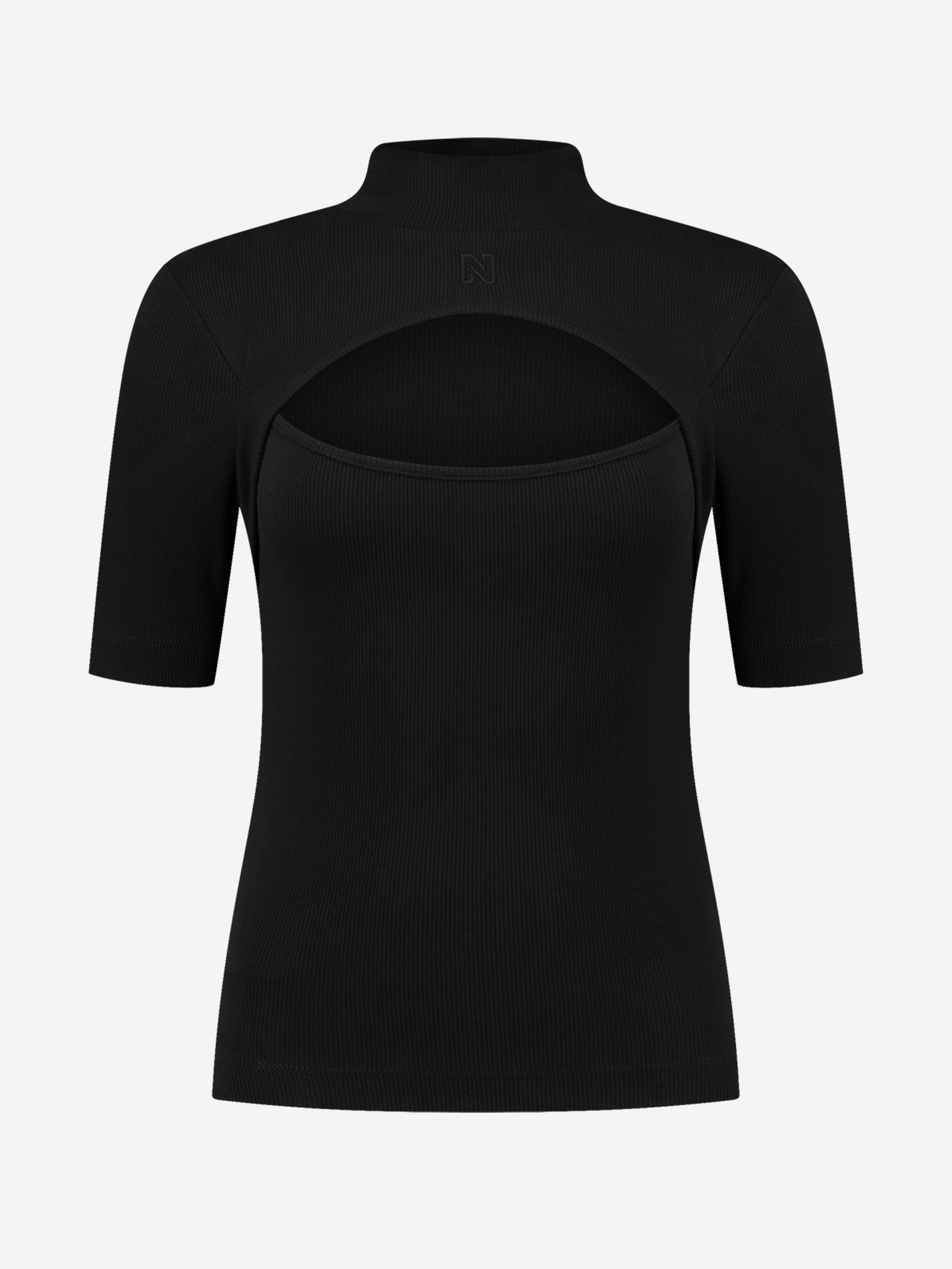 Cutout Rib Top