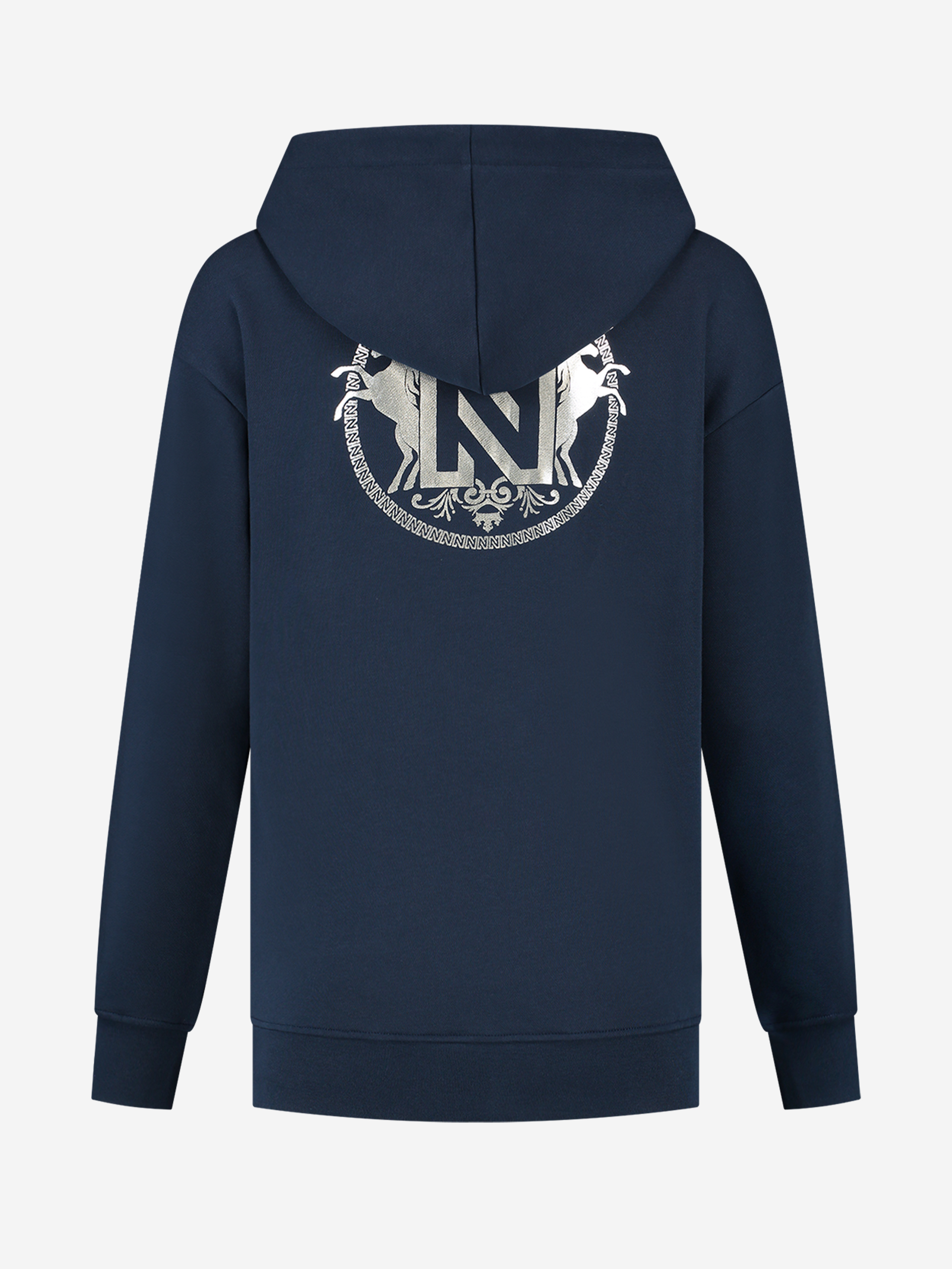 Horse Foil Logo Zip Hoodie