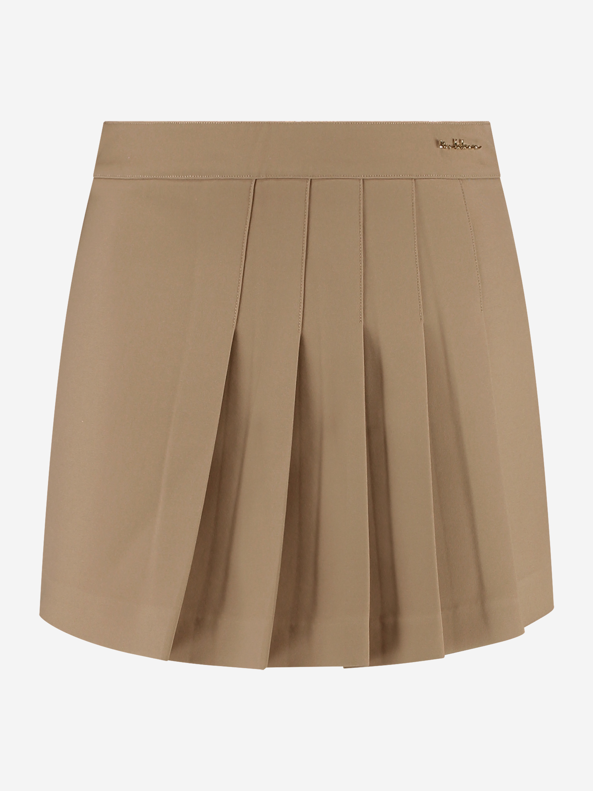 A-lijn skort met plooien