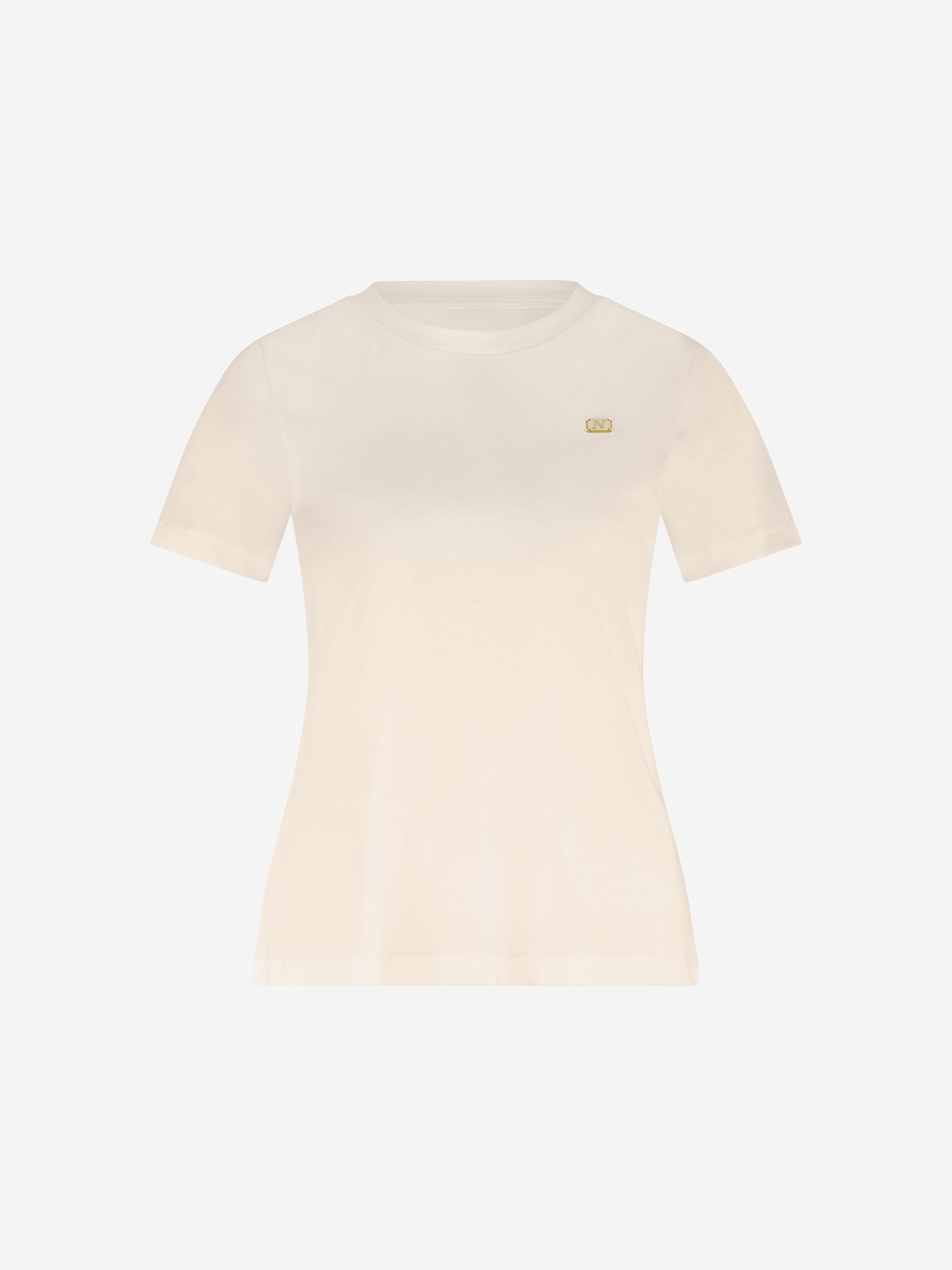 T-shirt met logo detail