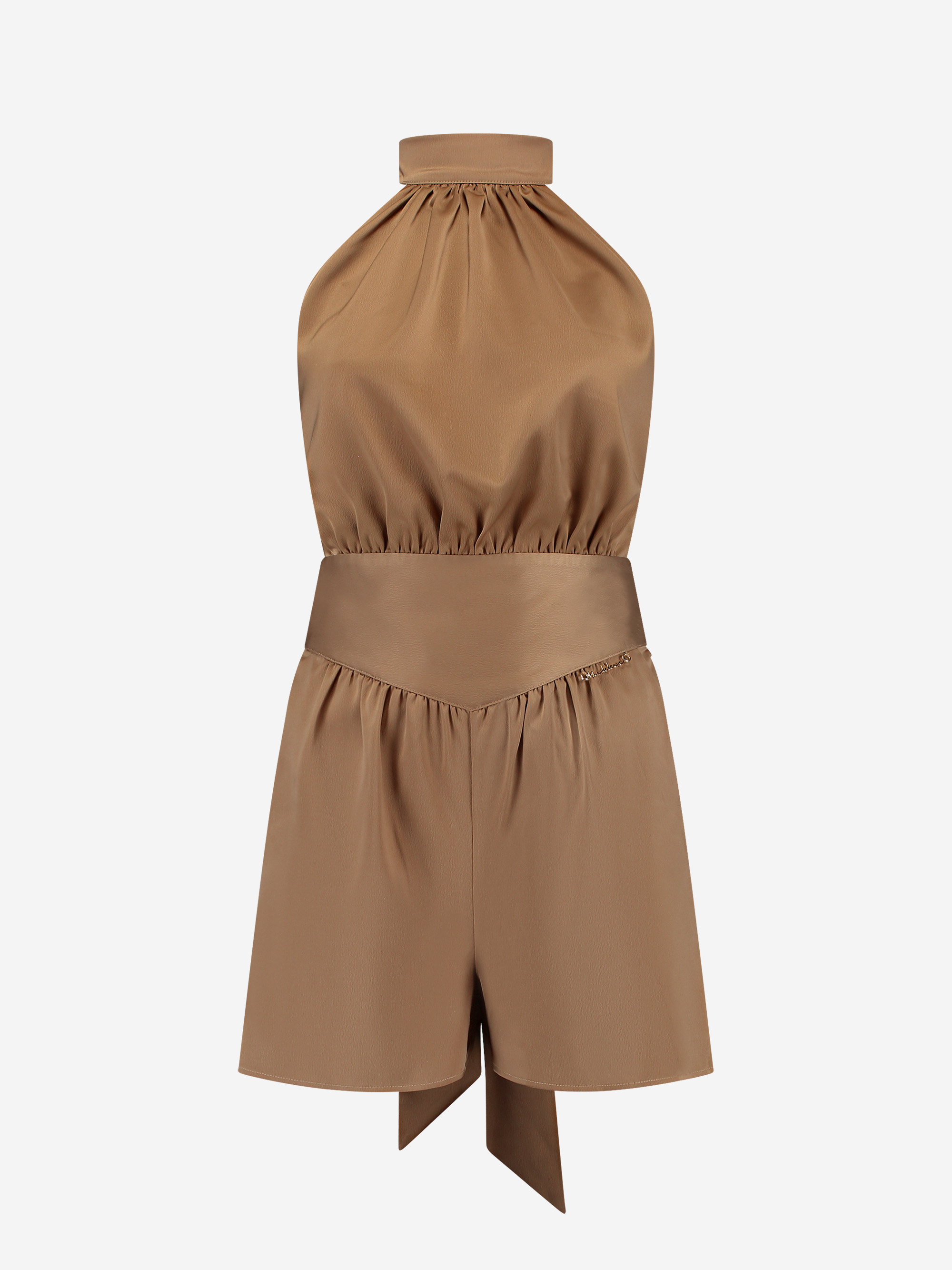 Satin look playsuit