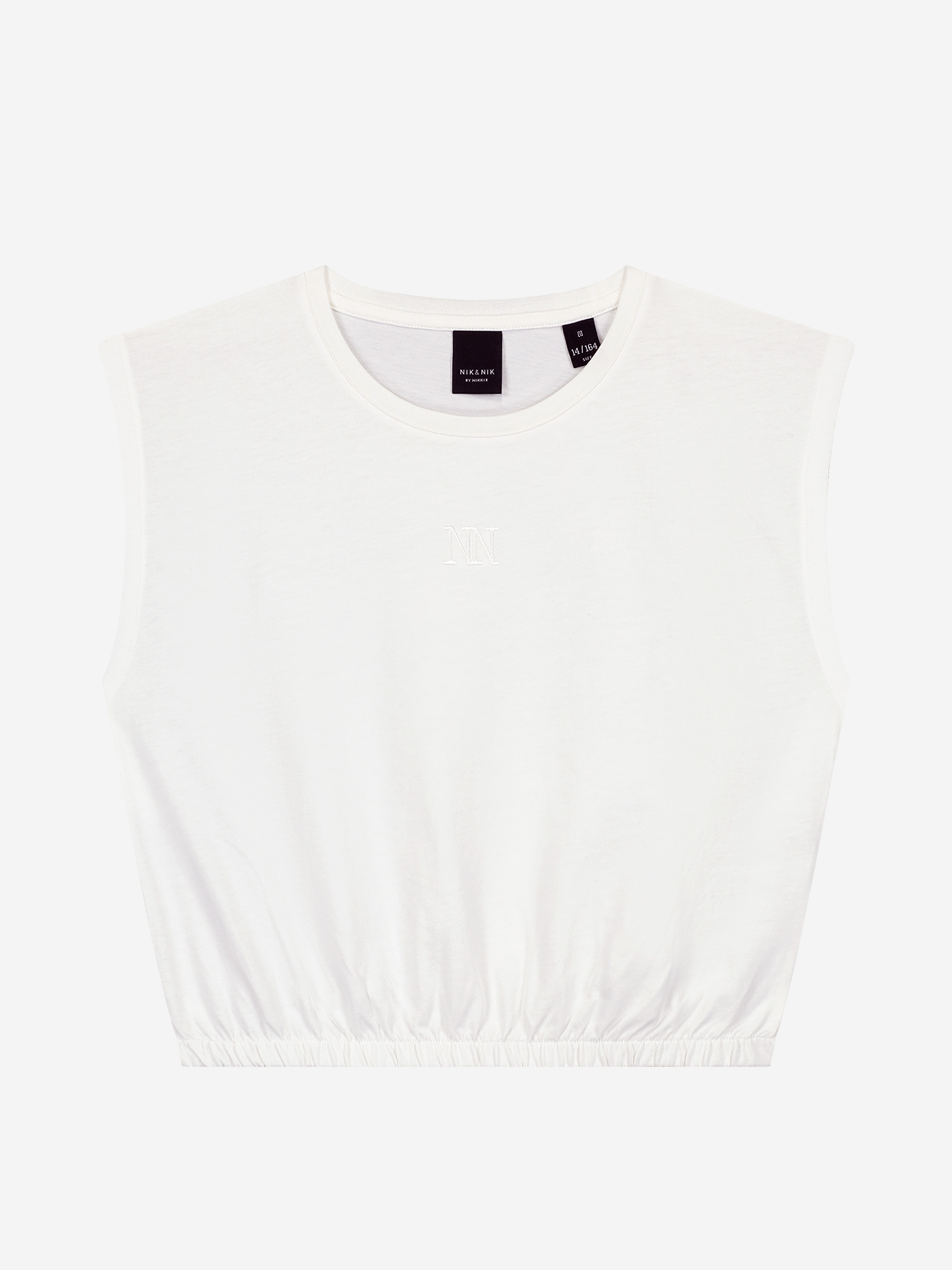 Elastic Waist T Shirt Off White 6 G.8 858.240420006