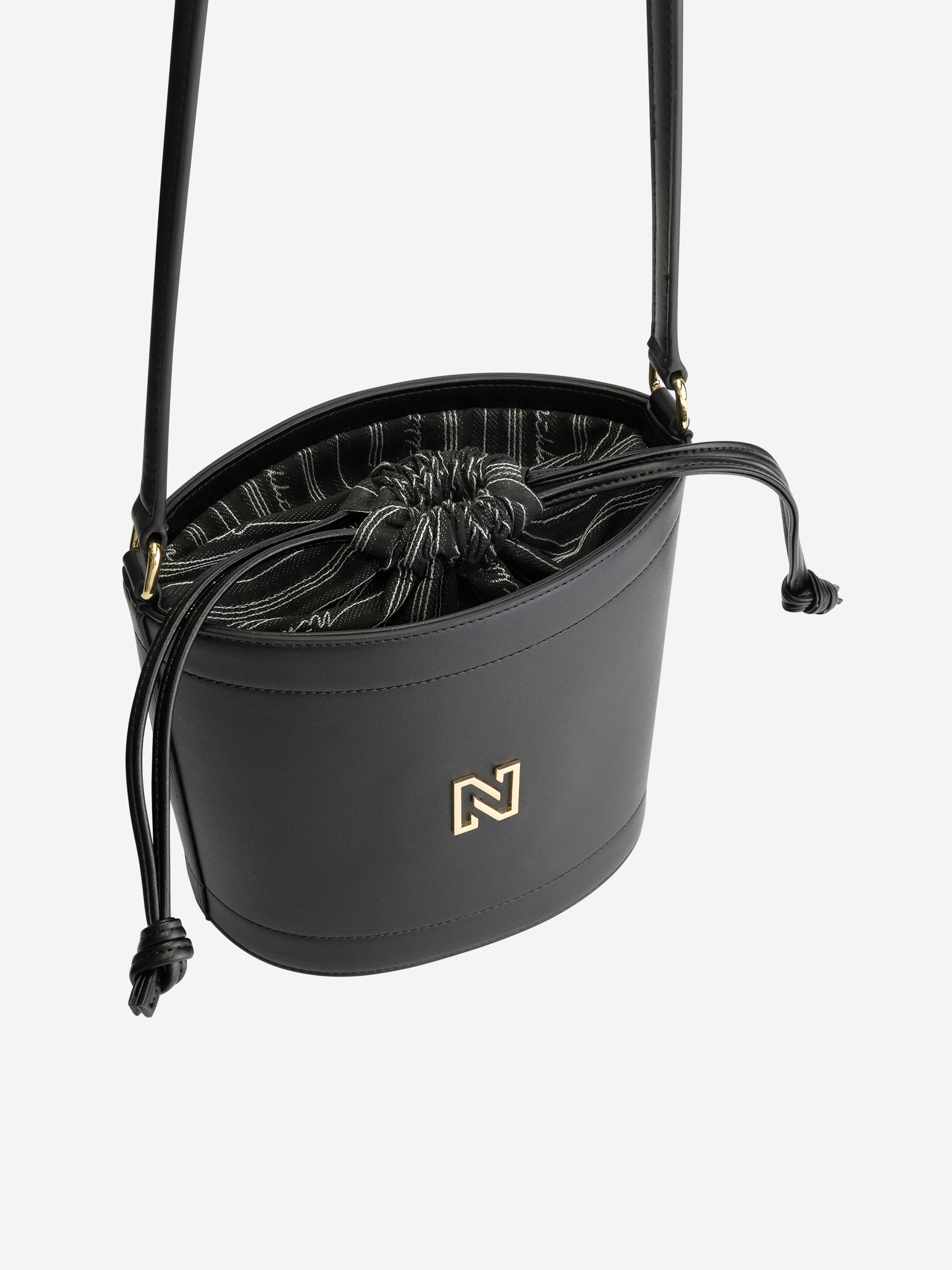 Bucket bag met ketting
