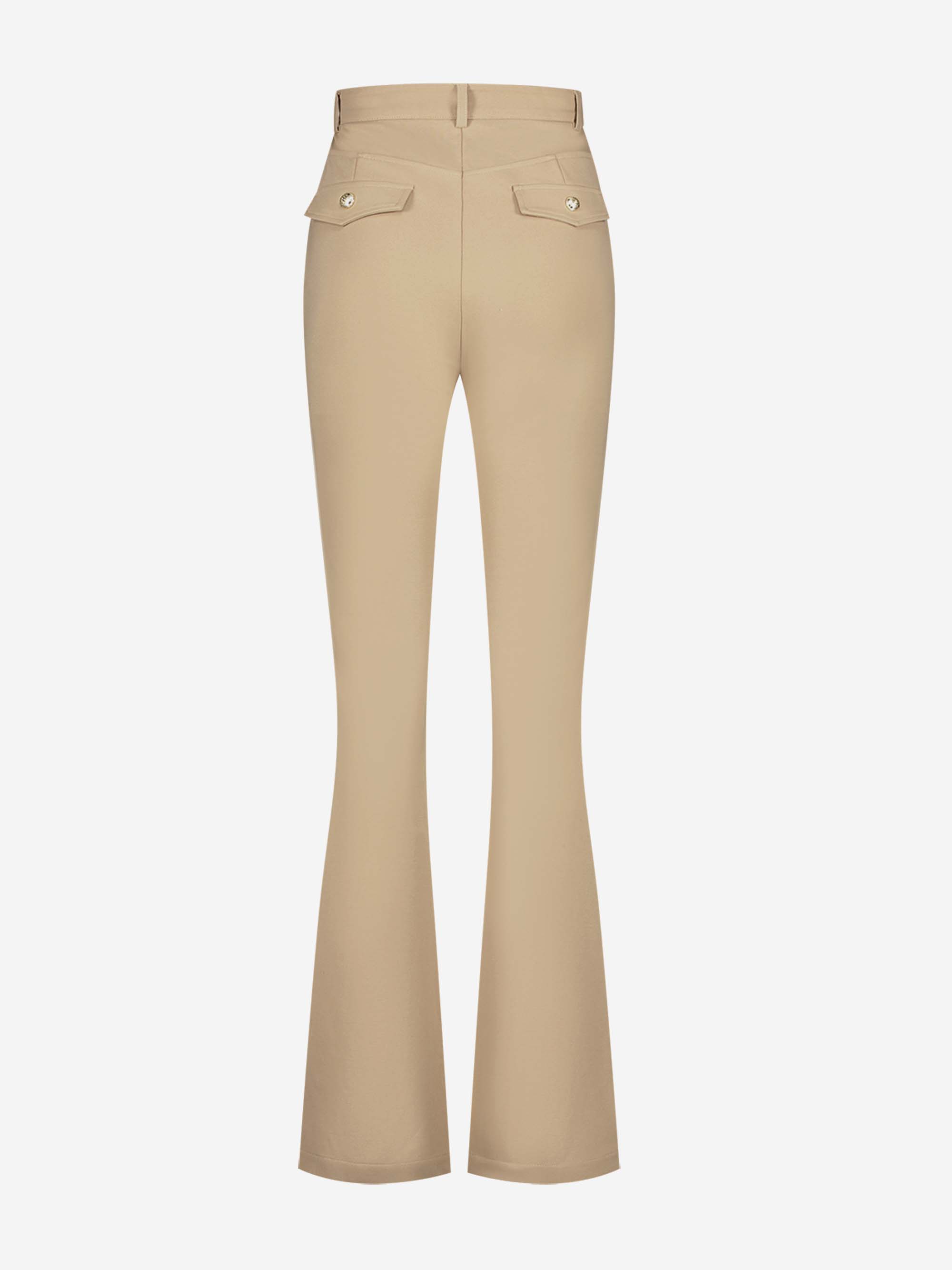 Pintuck Punta Pants