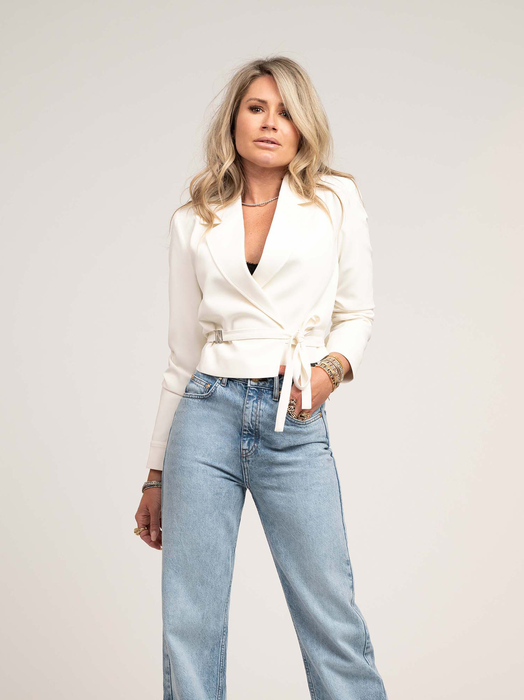 Nula Wrap Blouse