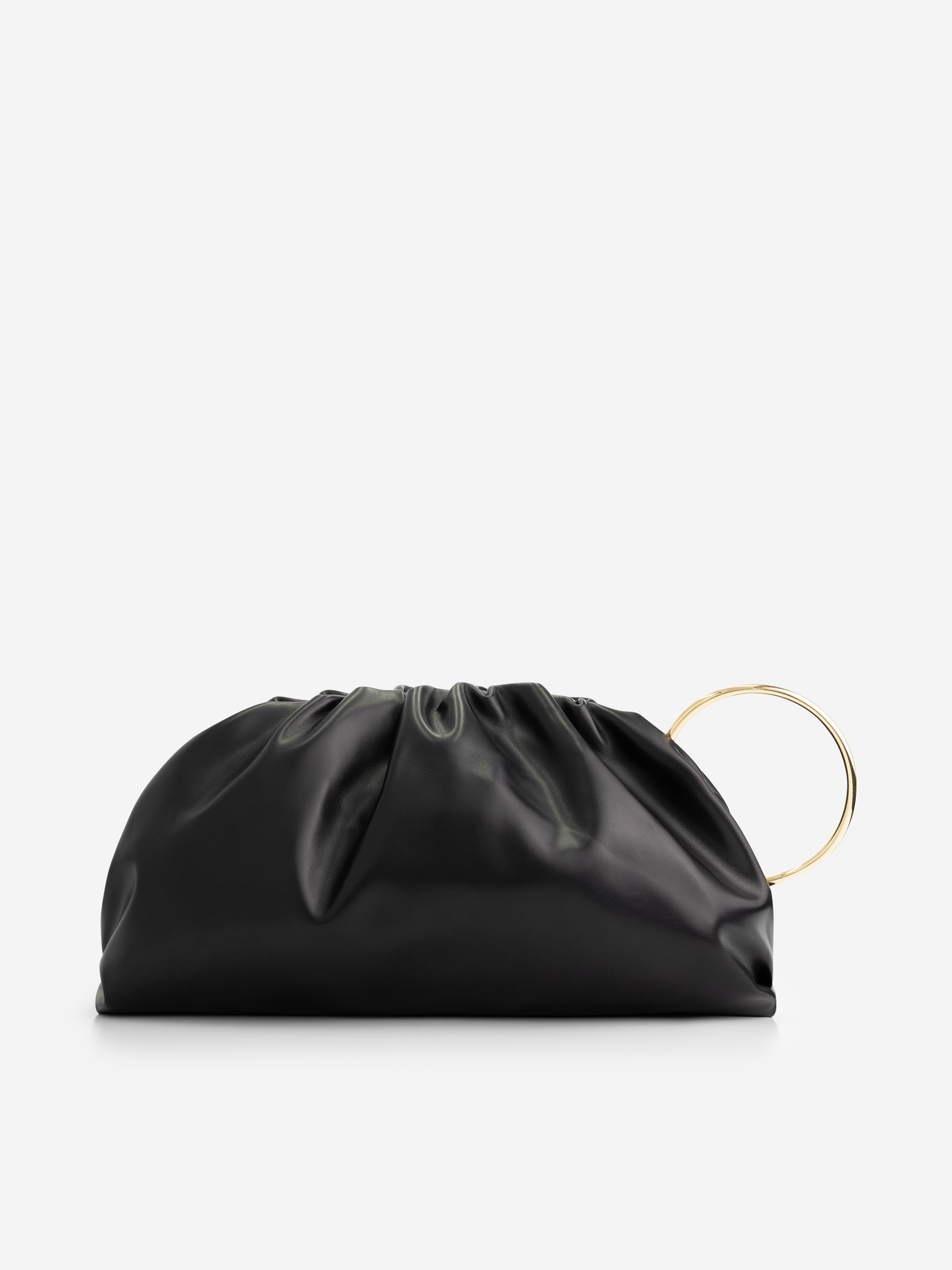 NIKKIE pouch clutch with ring 