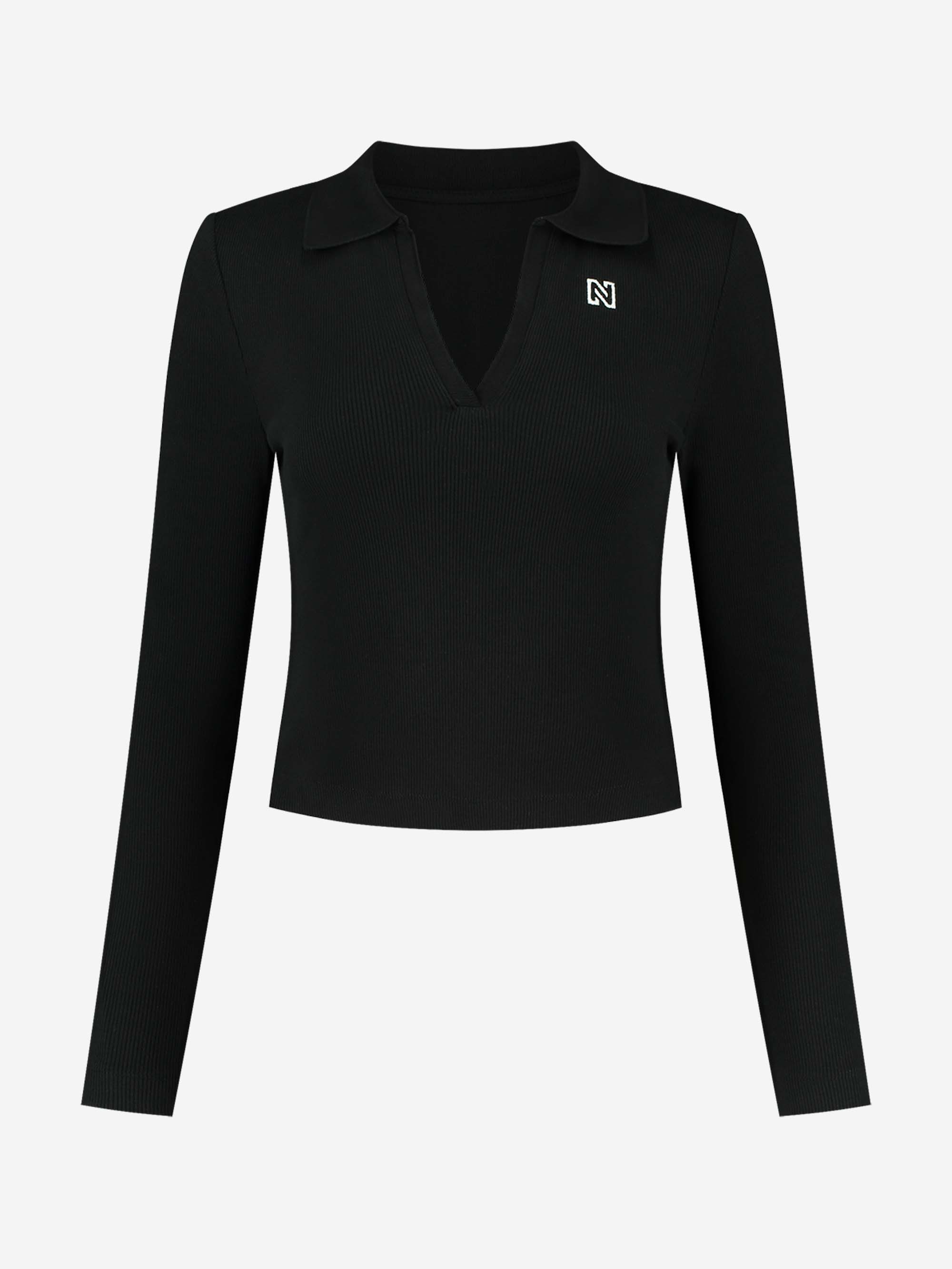 V-Neck Collar Top
