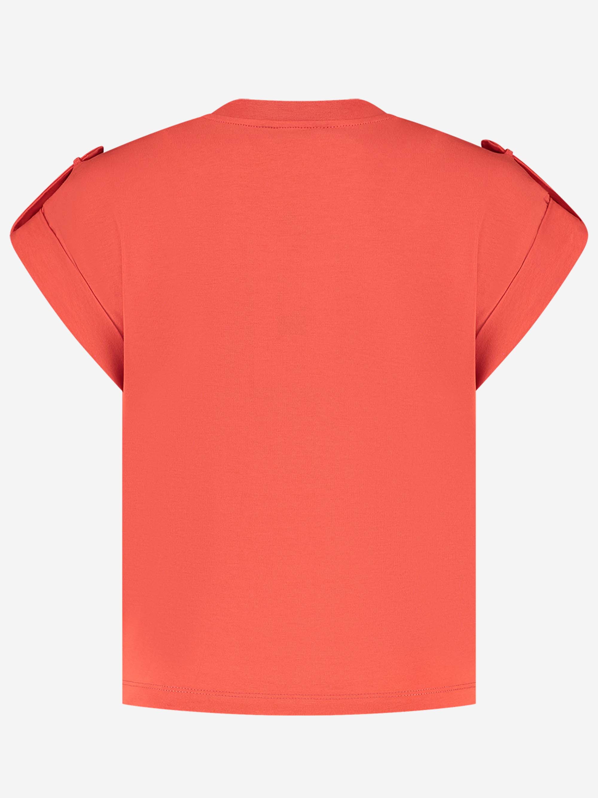 Epaulette Plate T-Shirt