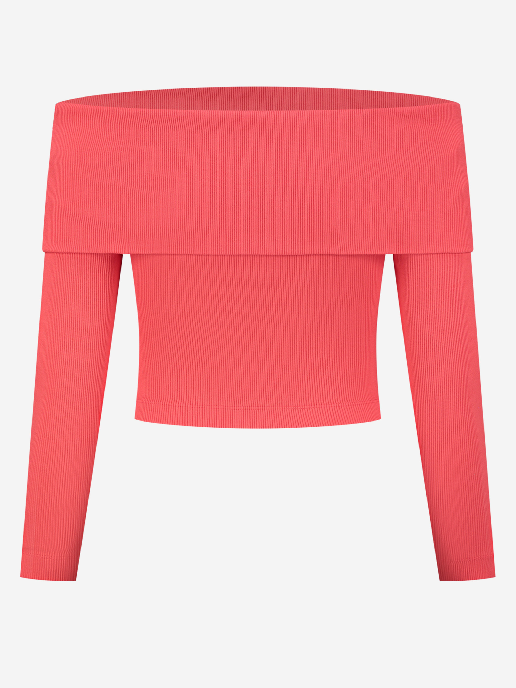 Barika Off Shoulder Rib Top