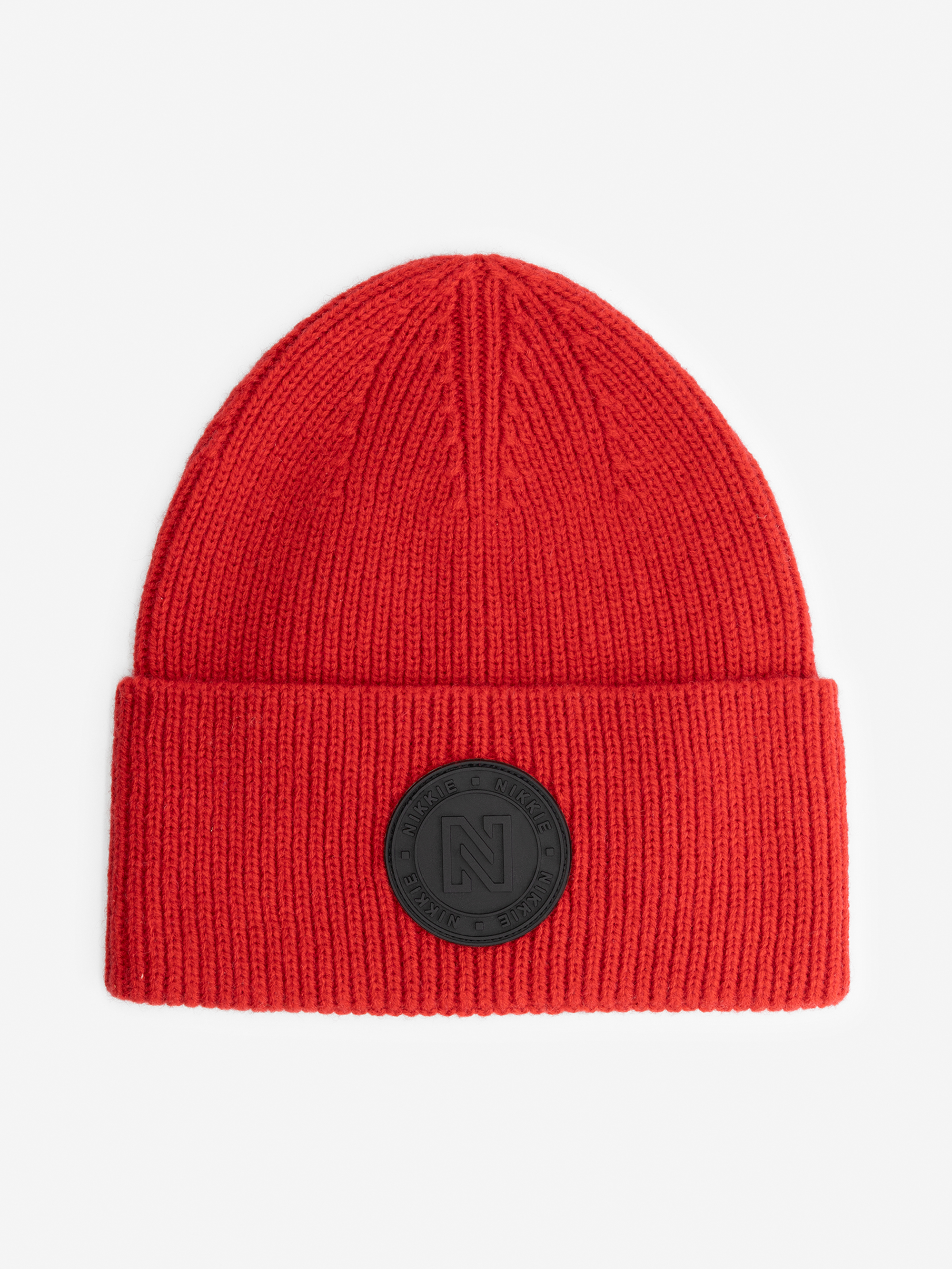 Round Patch Beanie