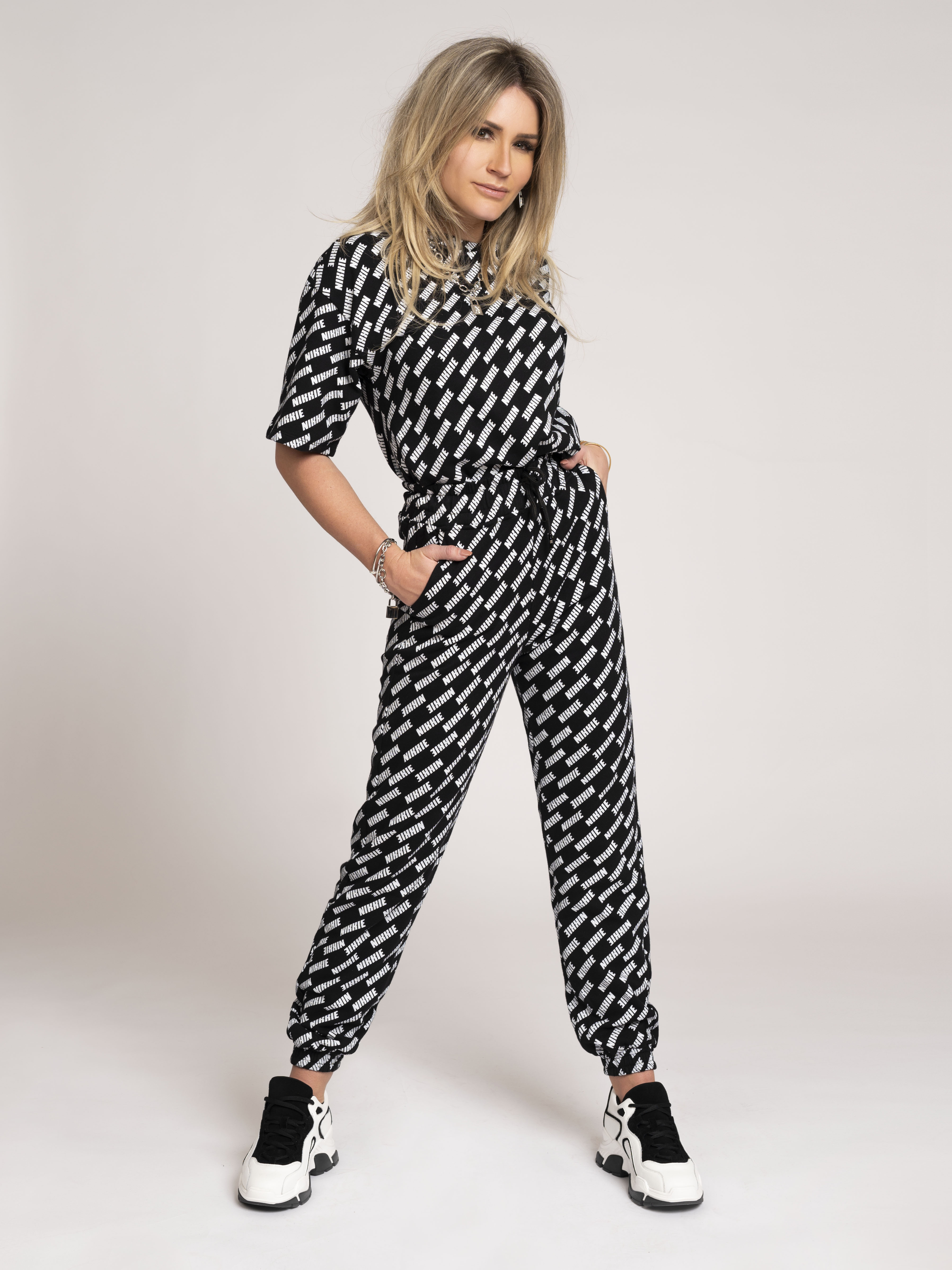 All Over Logo Pants