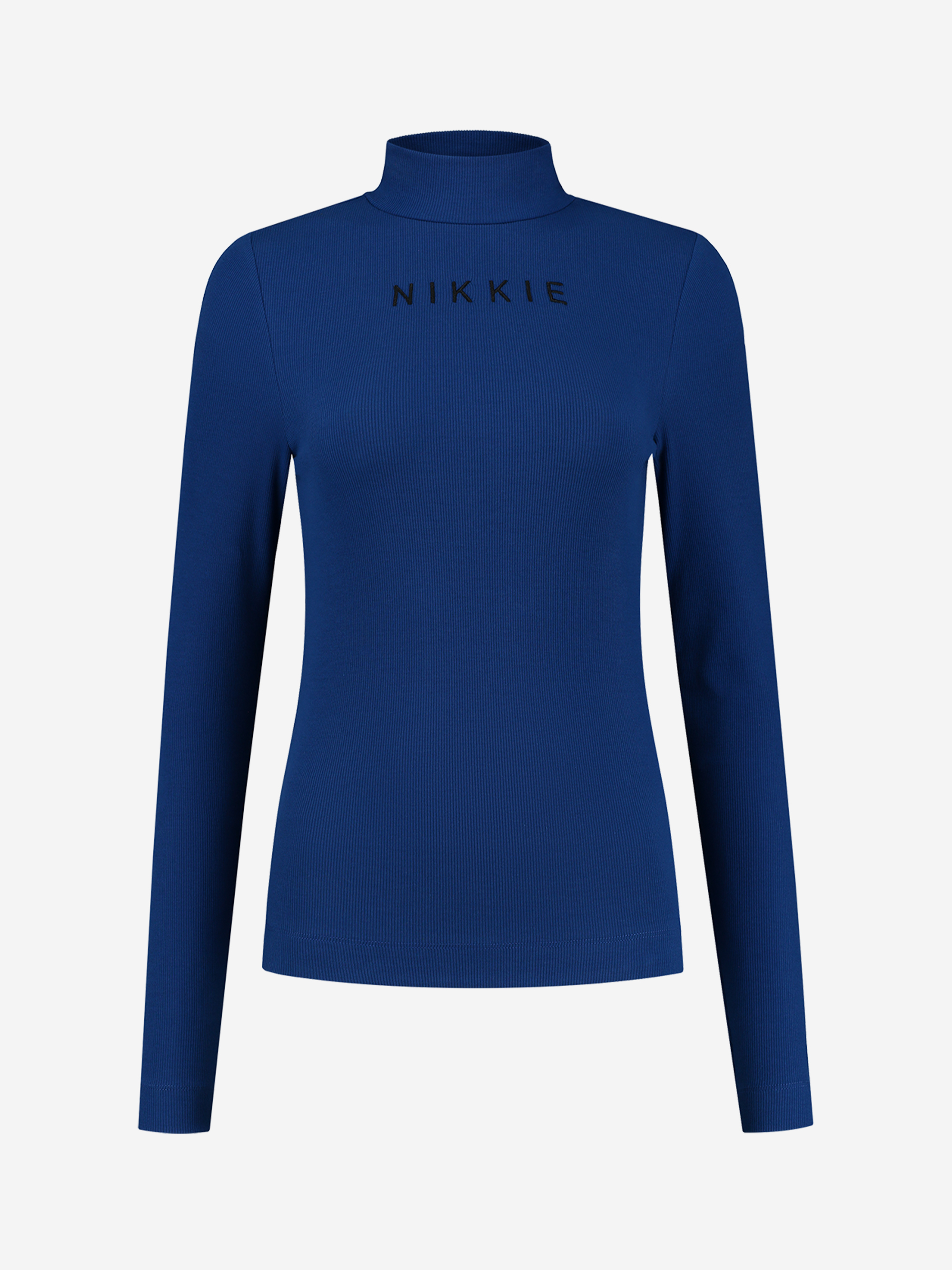 Rib Top Turtle Neck