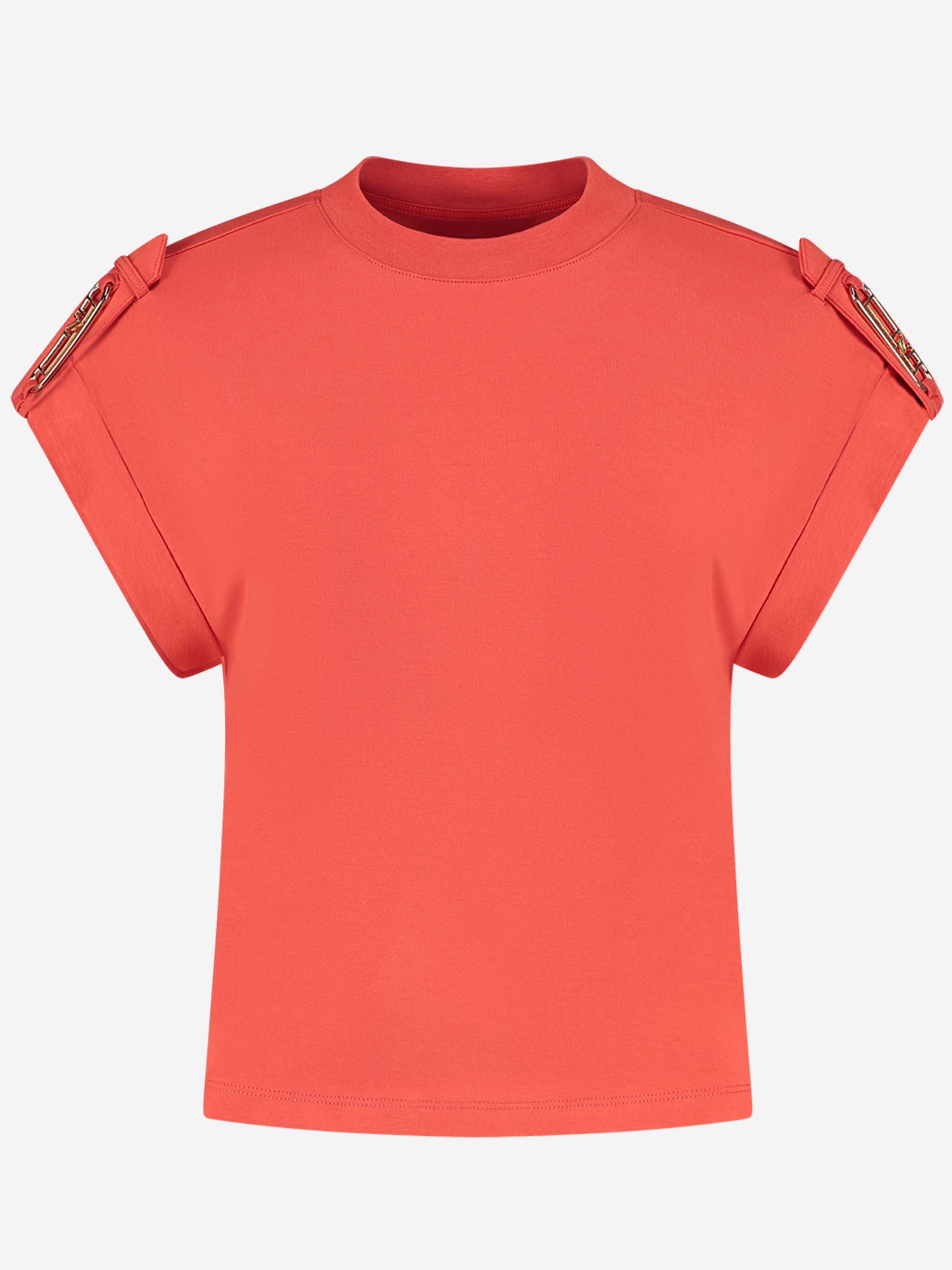 Epaulette Plate T-Shirt