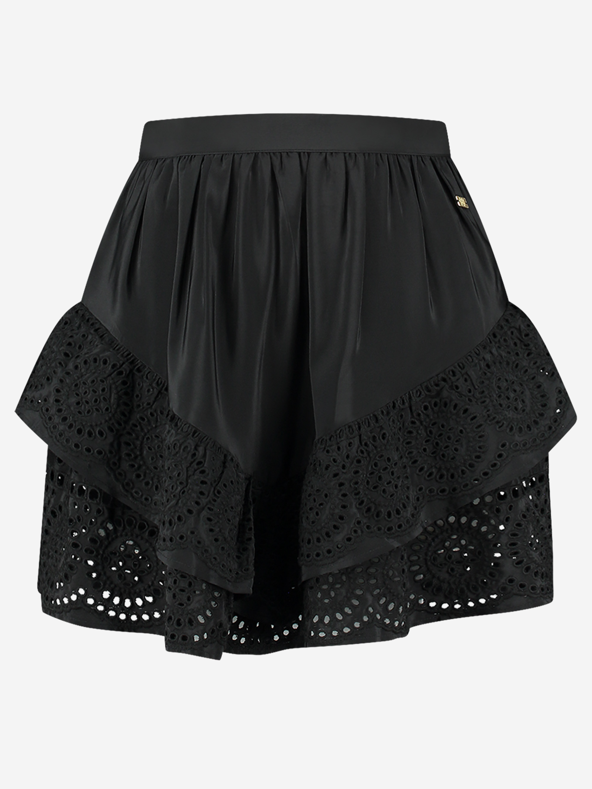 Skirt with lace