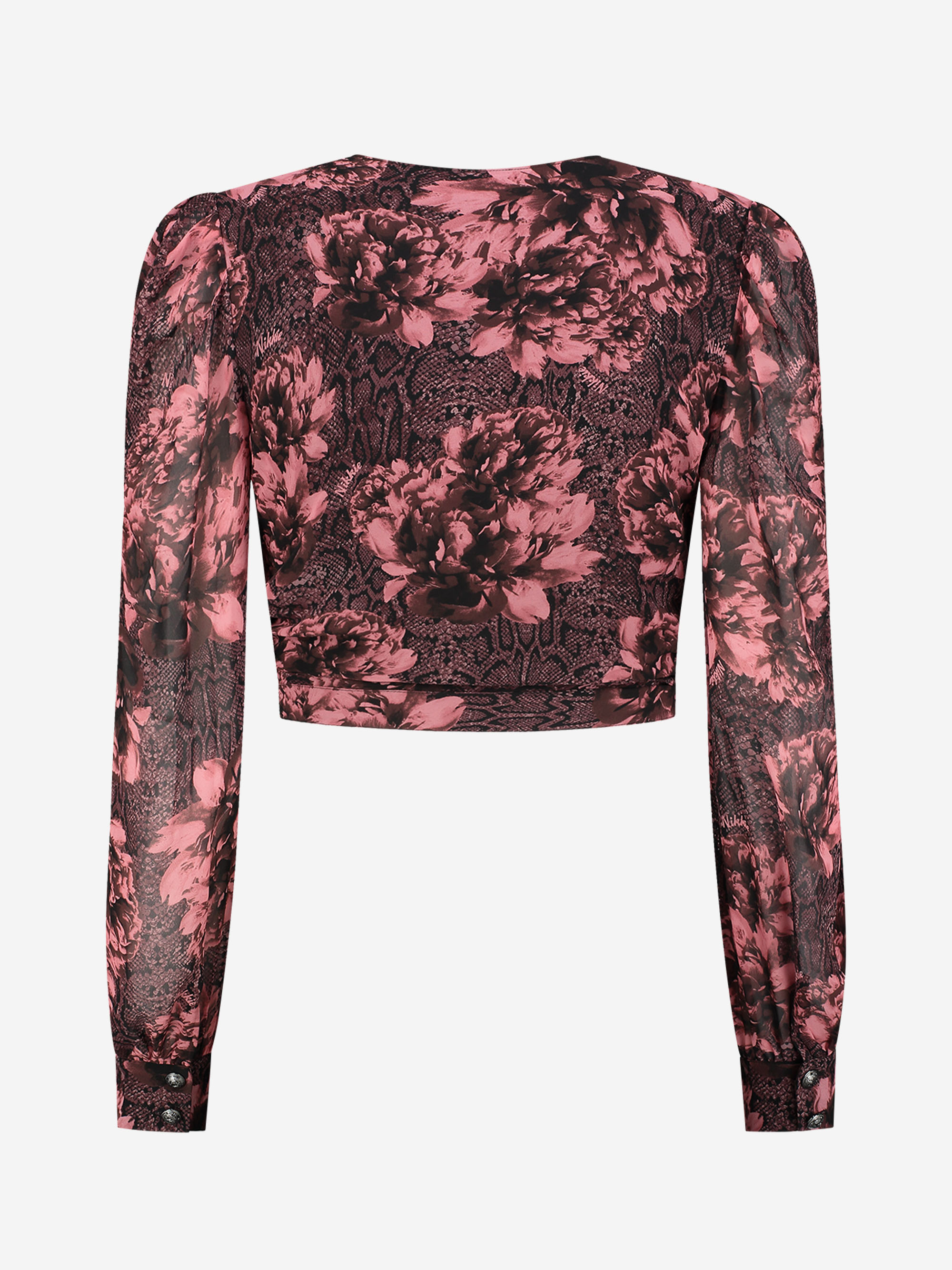 Abilene Rose Snake Blouse