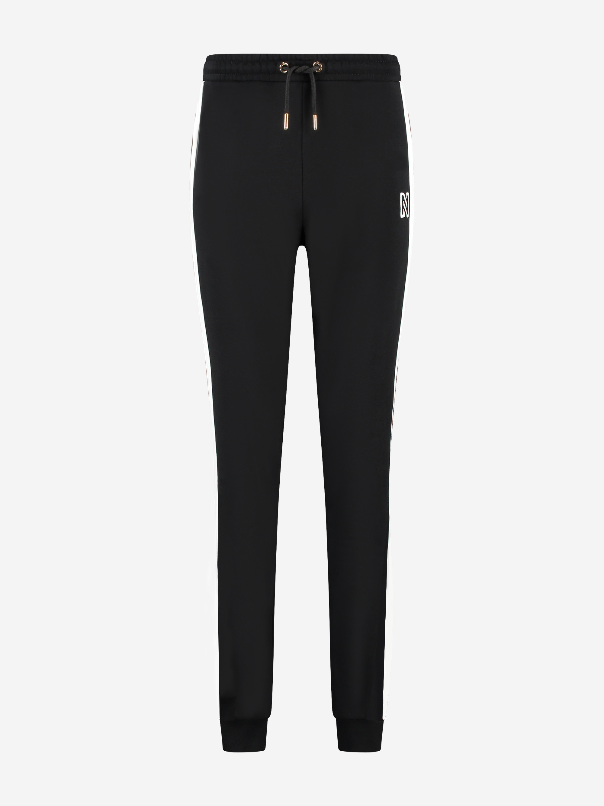 Joggingbroek met strepen aan zijkant