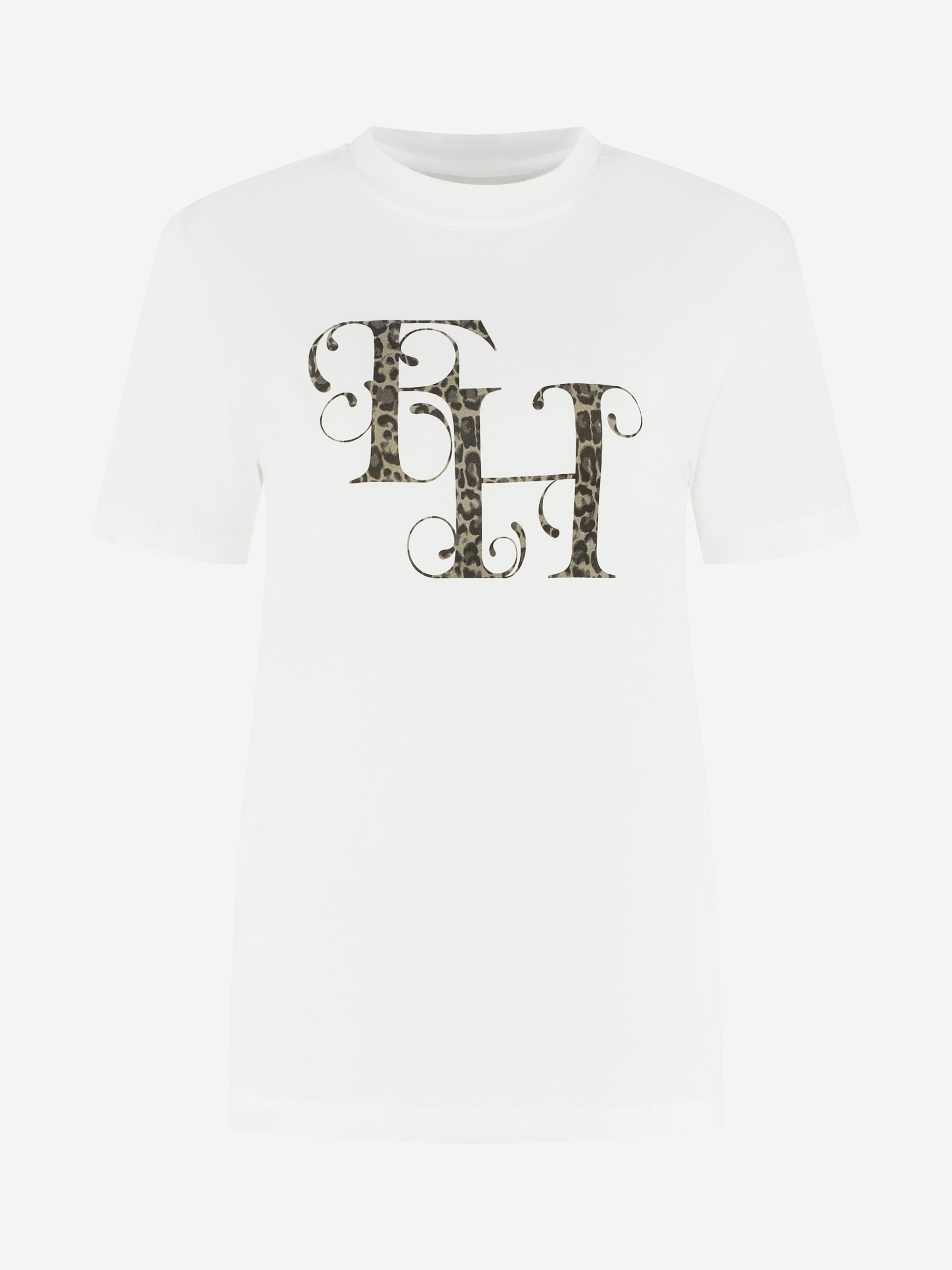 T-shirt with FH leopard logo