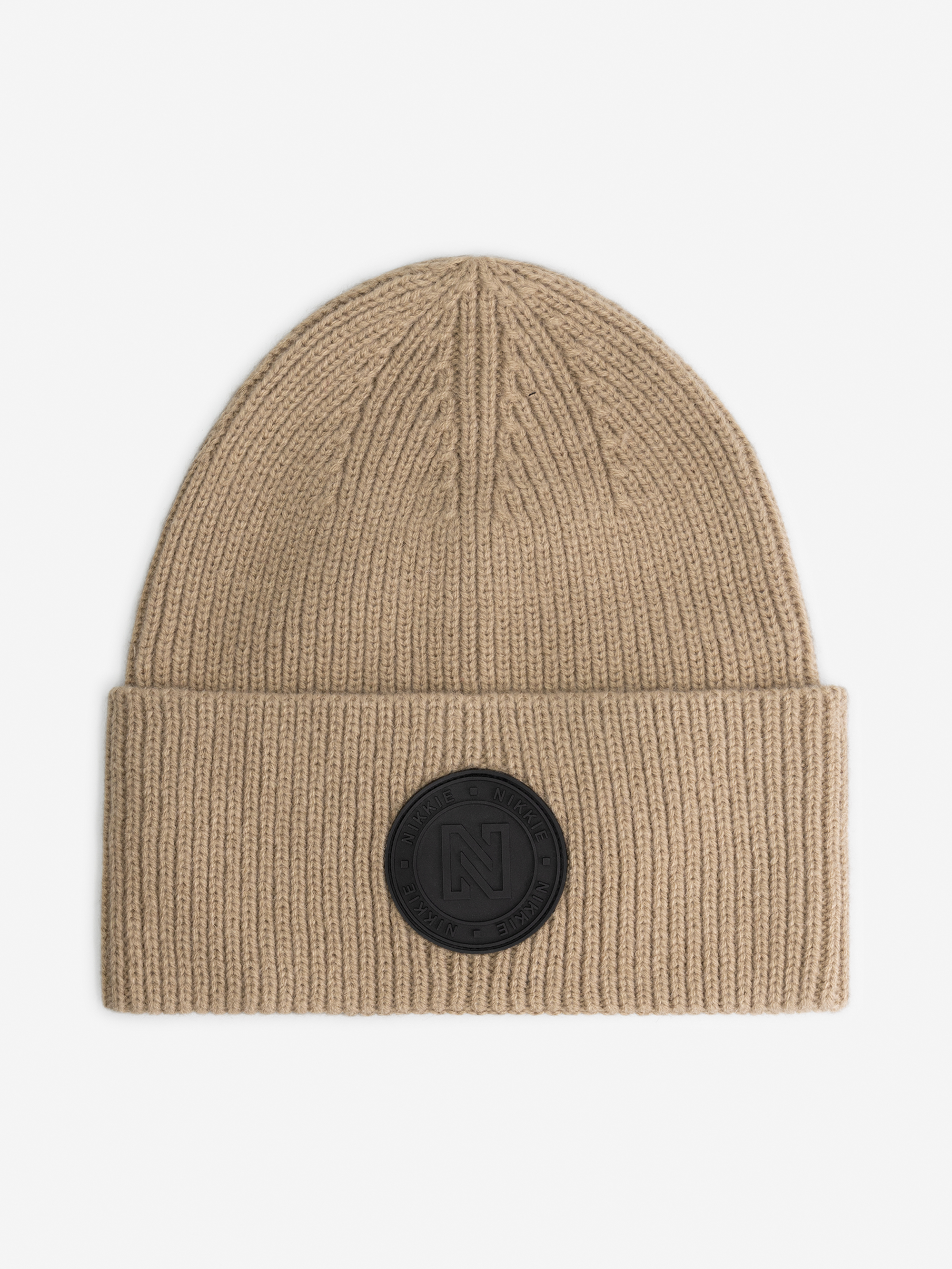 Round Patch Beanie