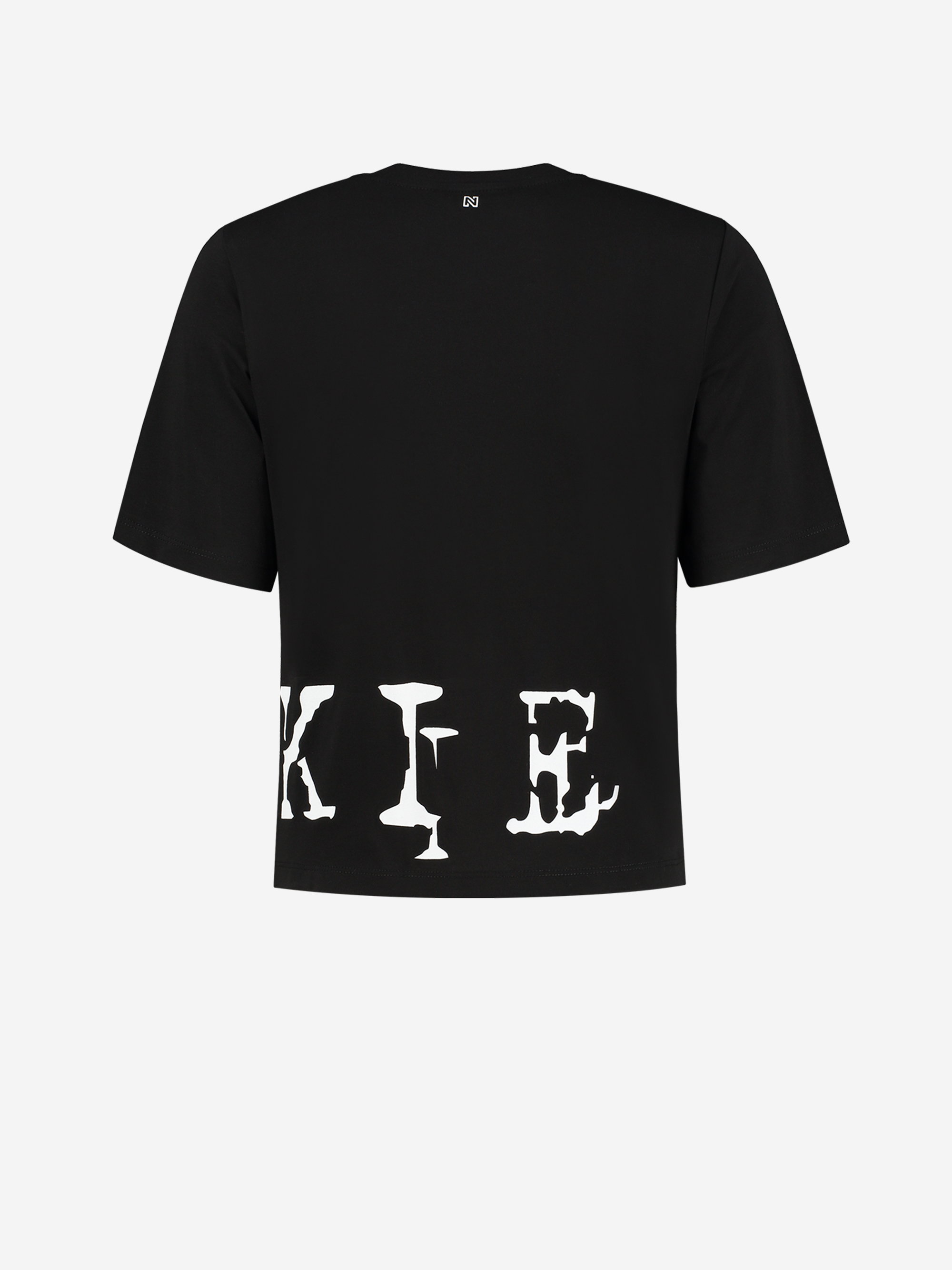 Big Logo Cropped T-Shirt